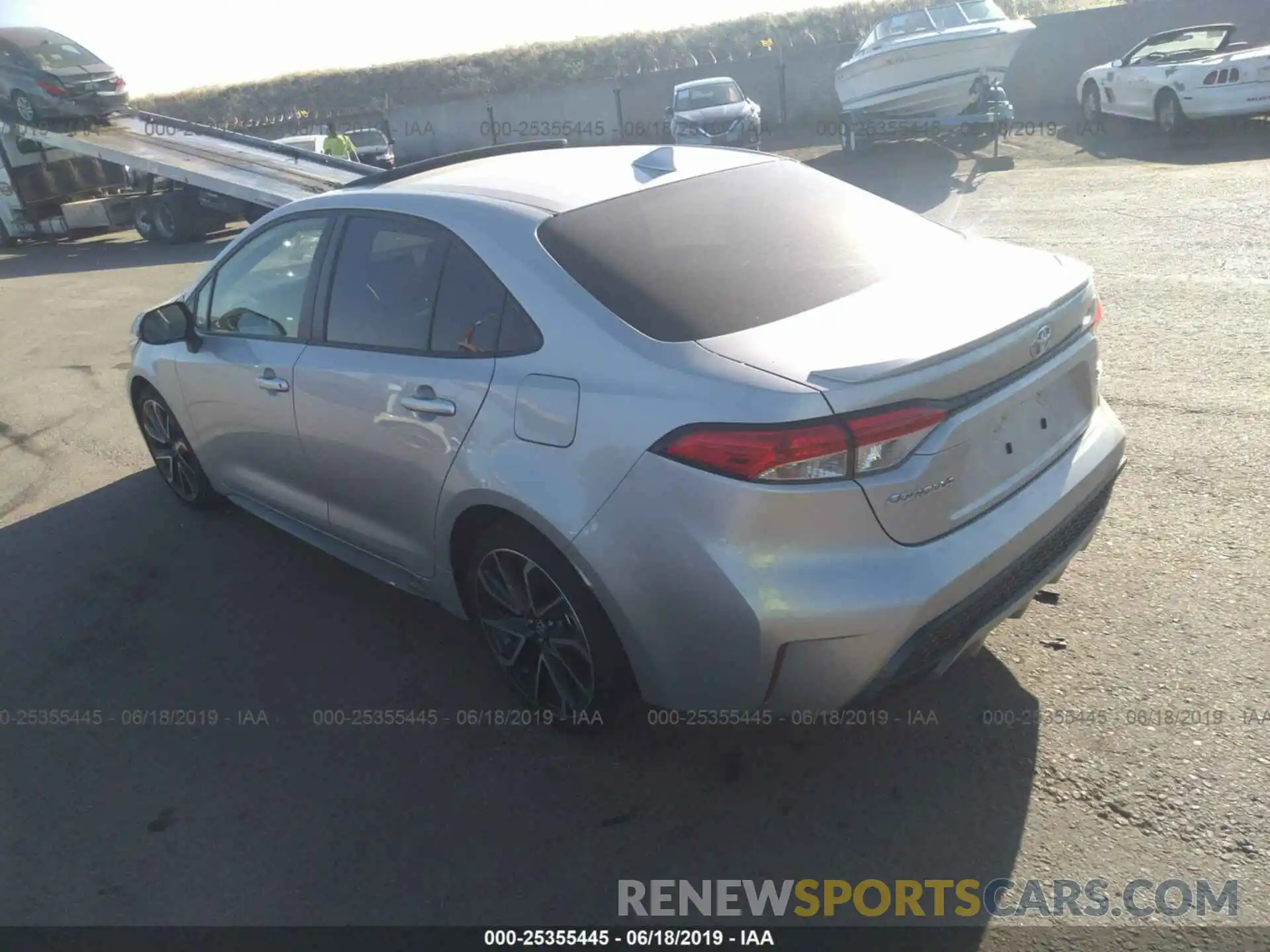 3 Photograph of a damaged car JTDP4RCE2LJ002233 TOYOTA COROLLA 2020