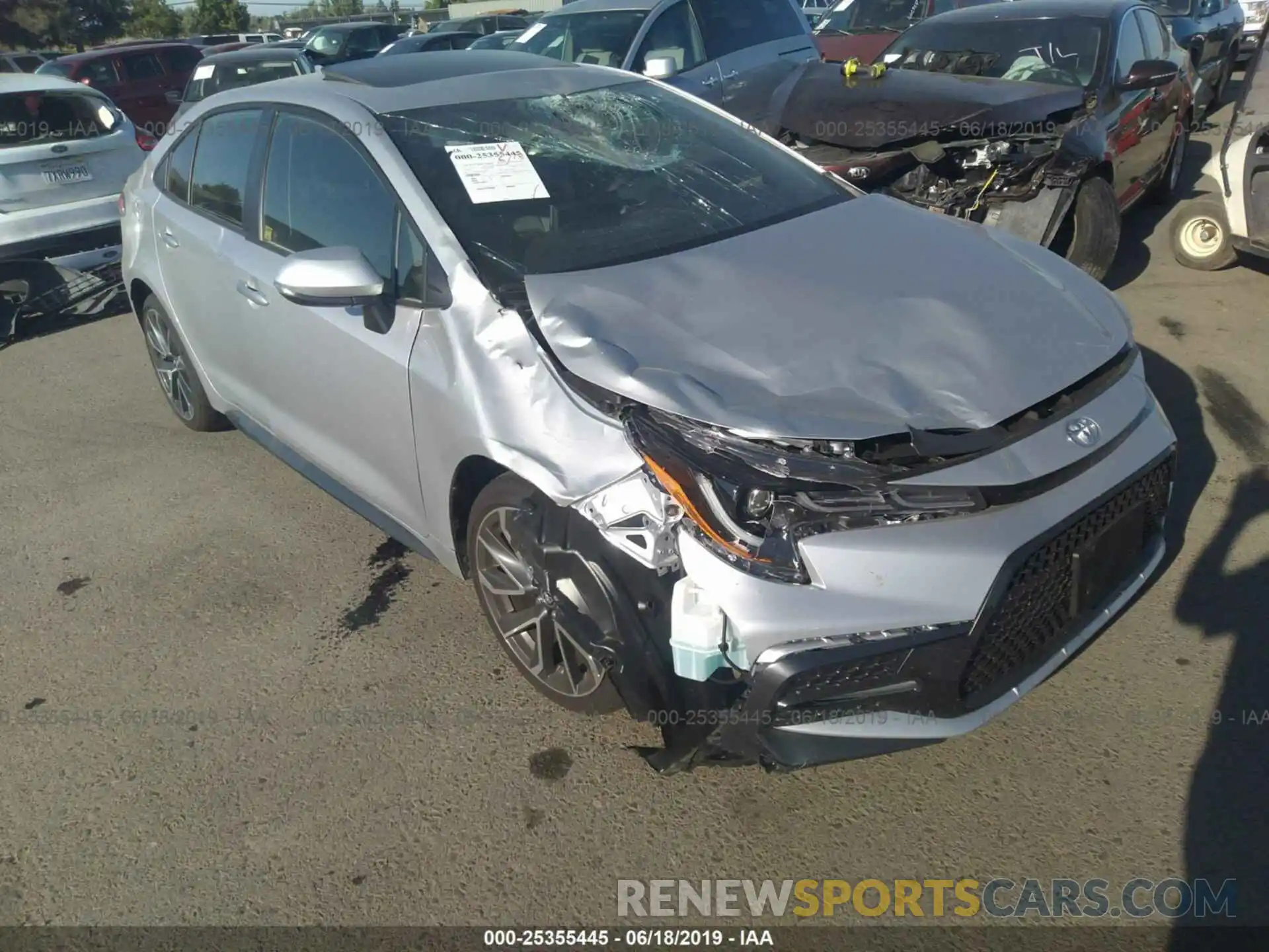 6 Photograph of a damaged car JTDP4RCE2LJ002233 TOYOTA COROLLA 2020