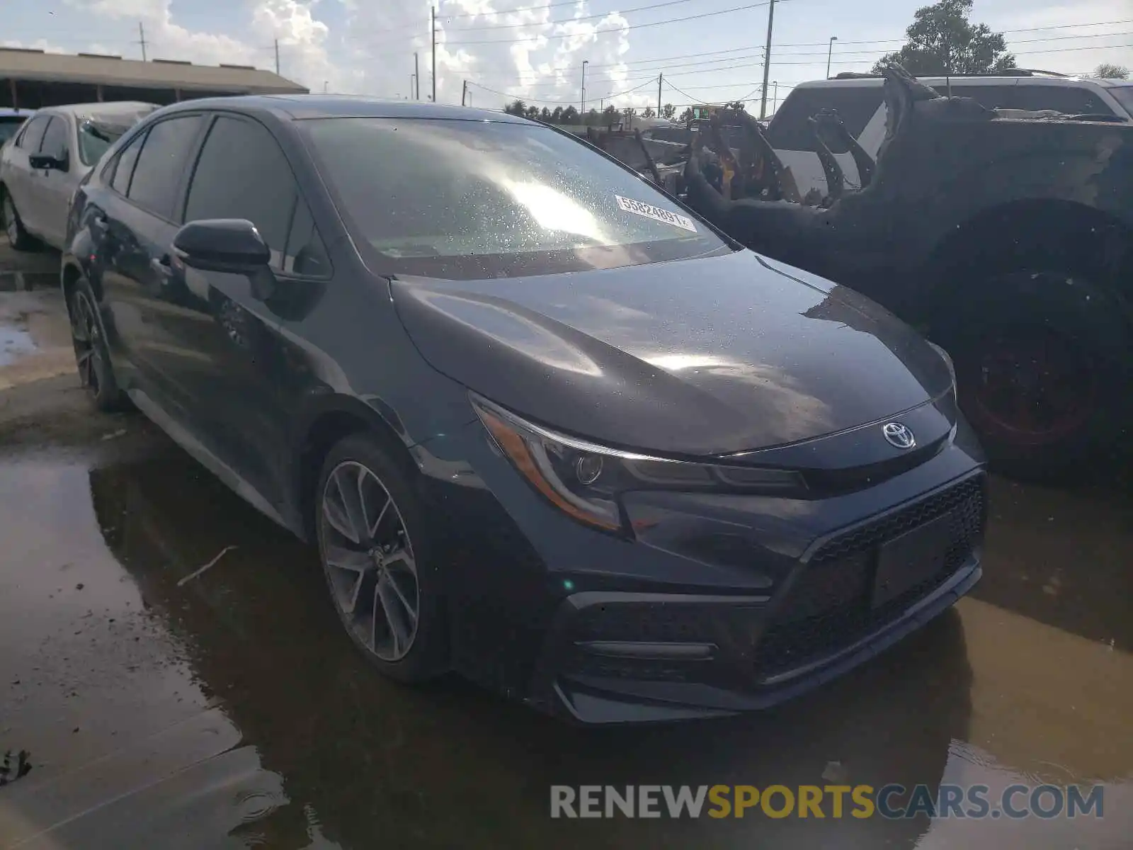 1 Photograph of a damaged car JTDP4RCE2LJ002295 TOYOTA COROLLA 2020