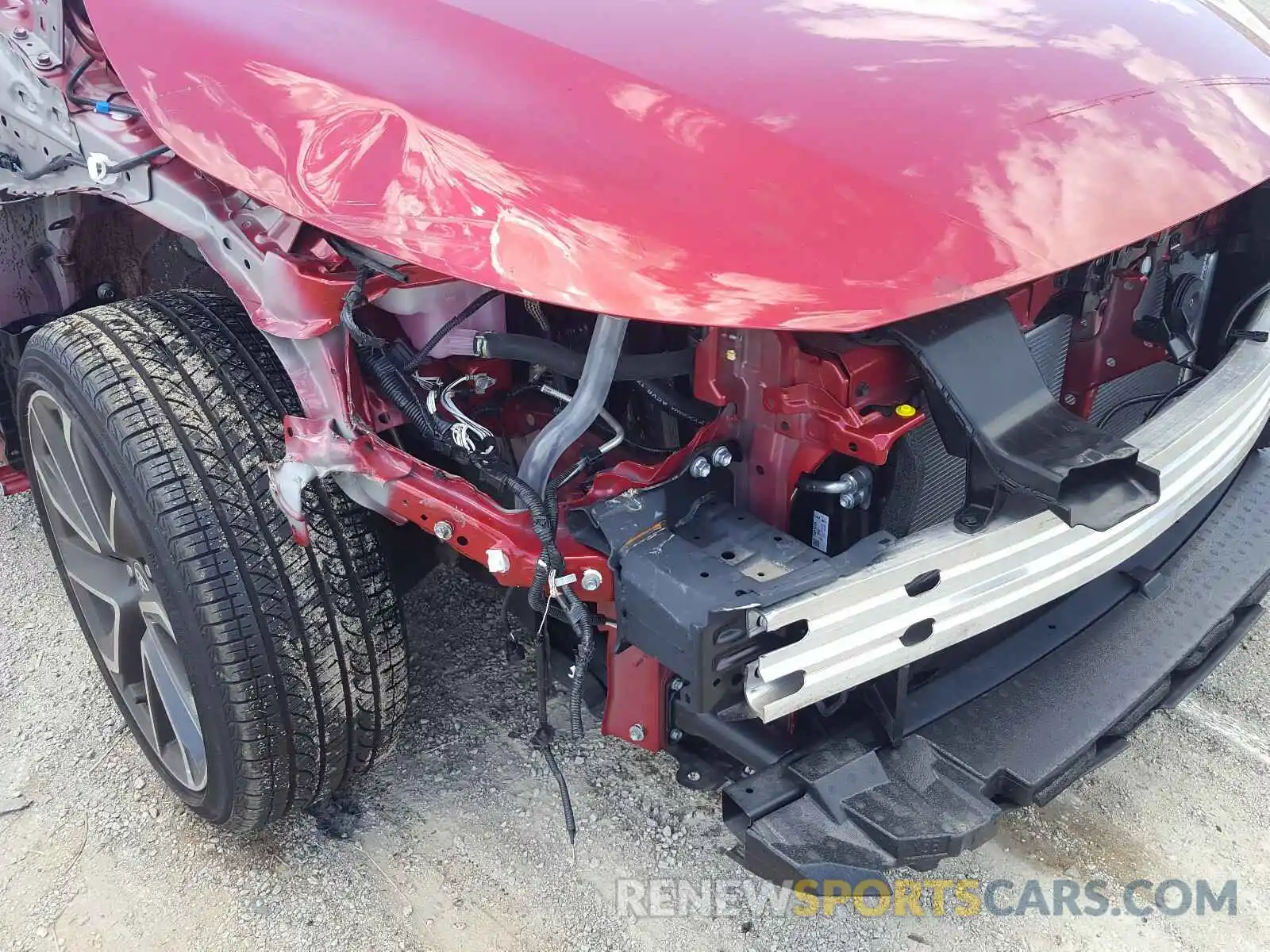 9 Photograph of a damaged car JTDP4RCE2LJ005407 TOYOTA COROLLA 2020