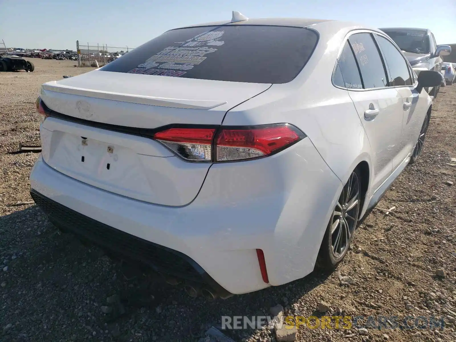 4 Photograph of a damaged car JTDP4RCE2LJ006718 TOYOTA COROLLA 2020