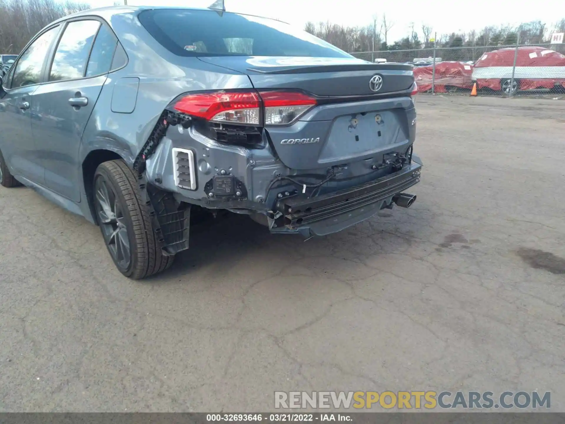 6 Photograph of a damaged car JTDP4RCE2LJ006962 TOYOTA COROLLA 2020