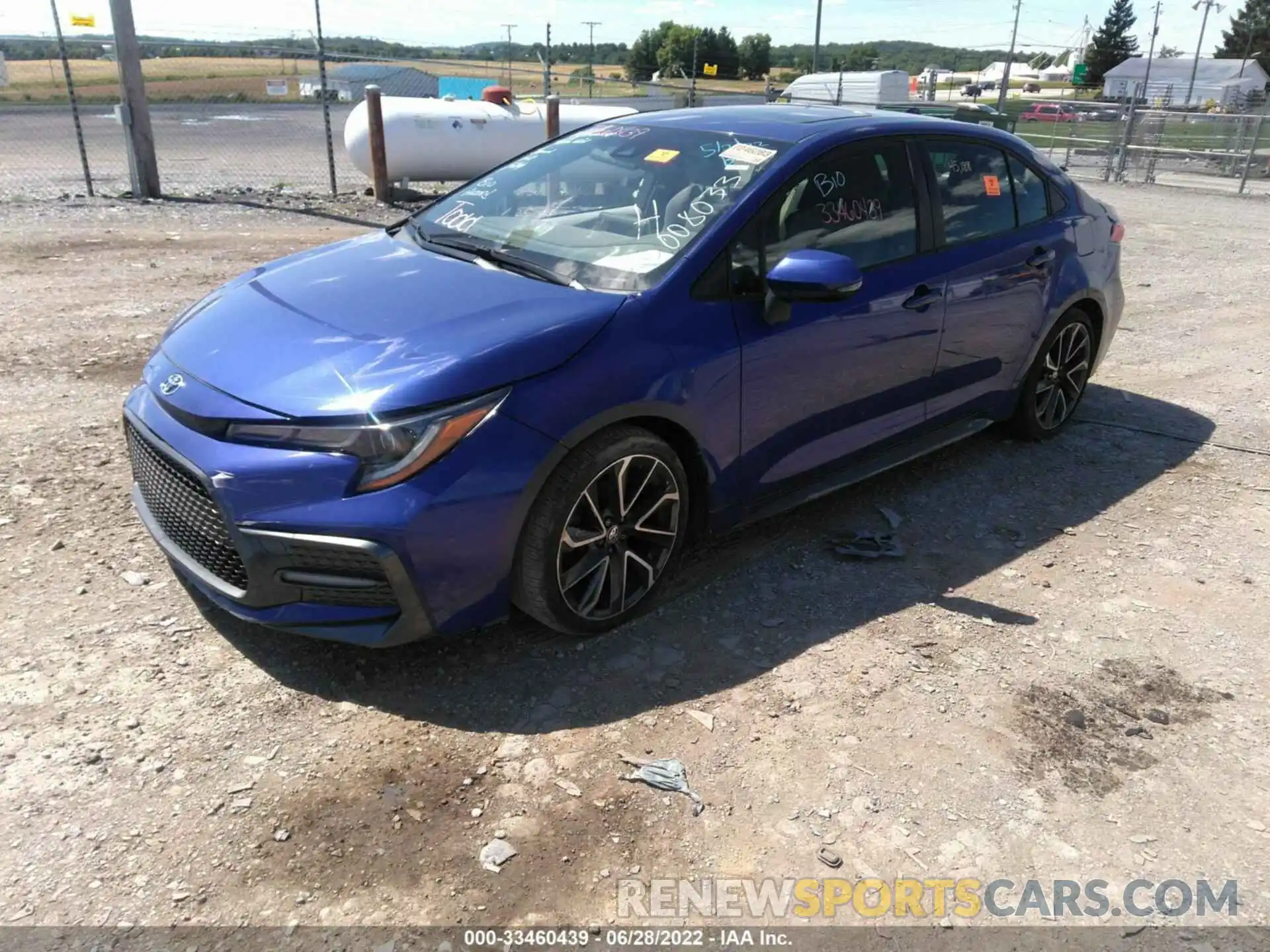 2 Photograph of a damaged car JTDP4RCE2LJ008033 TOYOTA COROLLA 2020