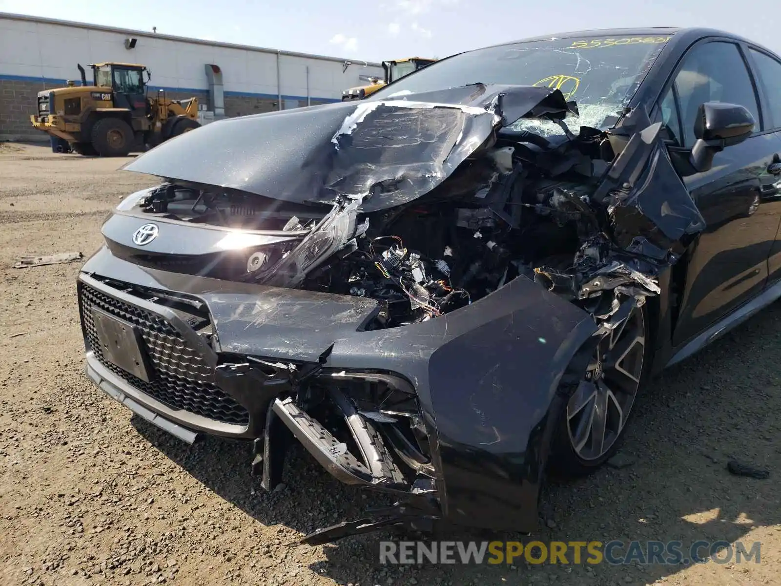 9 Photograph of a damaged car JTDP4RCE2LJ016357 TOYOTA COROLLA 2020