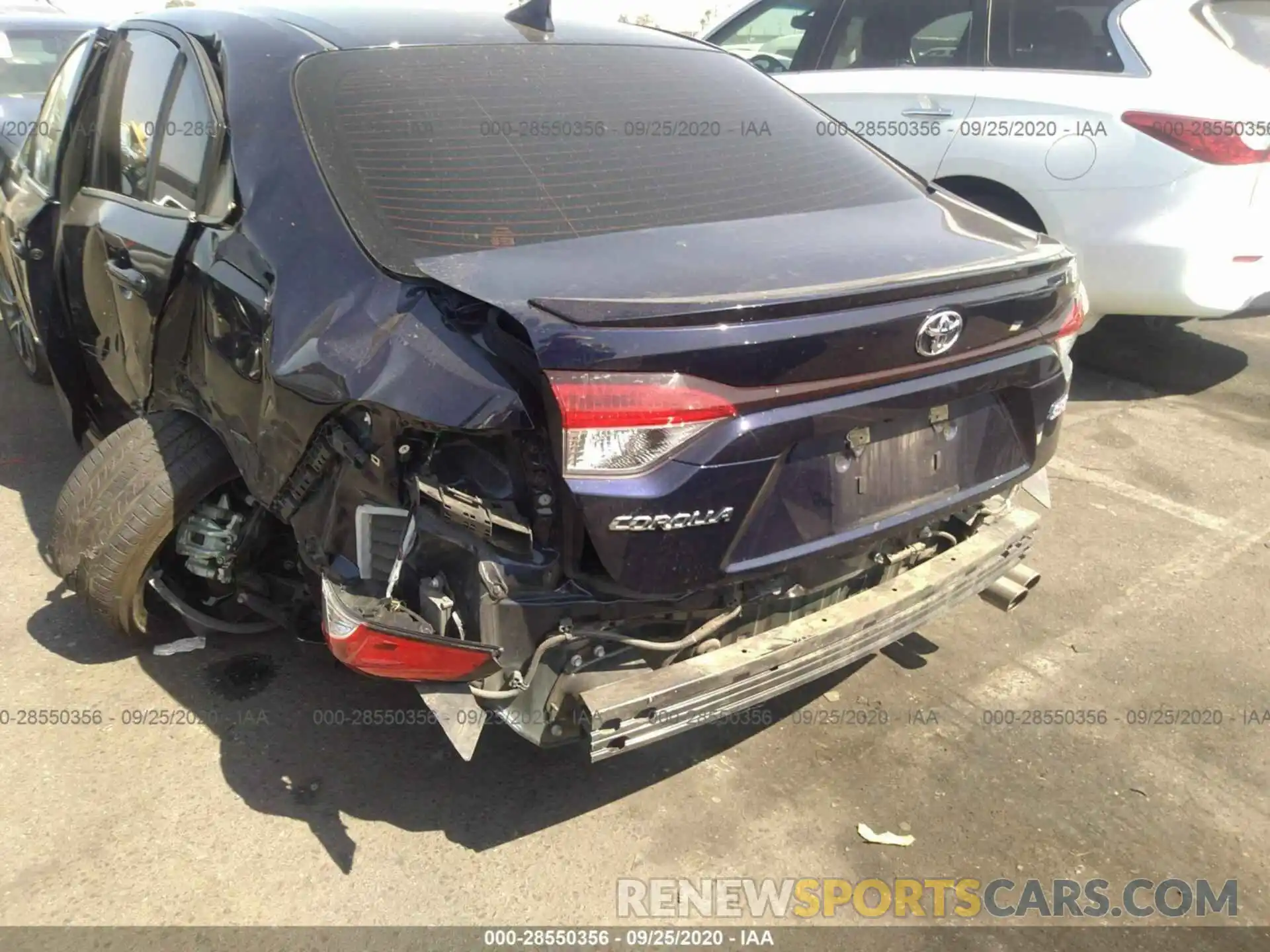 6 Photograph of a damaged car JTDP4RCE2LJ017220 TOYOTA COROLLA 2020