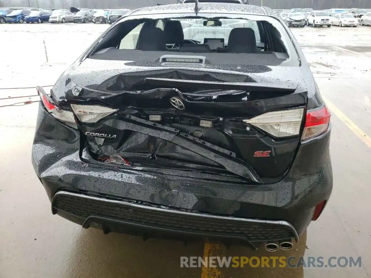 9 Photograph of a damaged car JTDP4RCE2LJ030744 TOYOTA COROLLA 2020