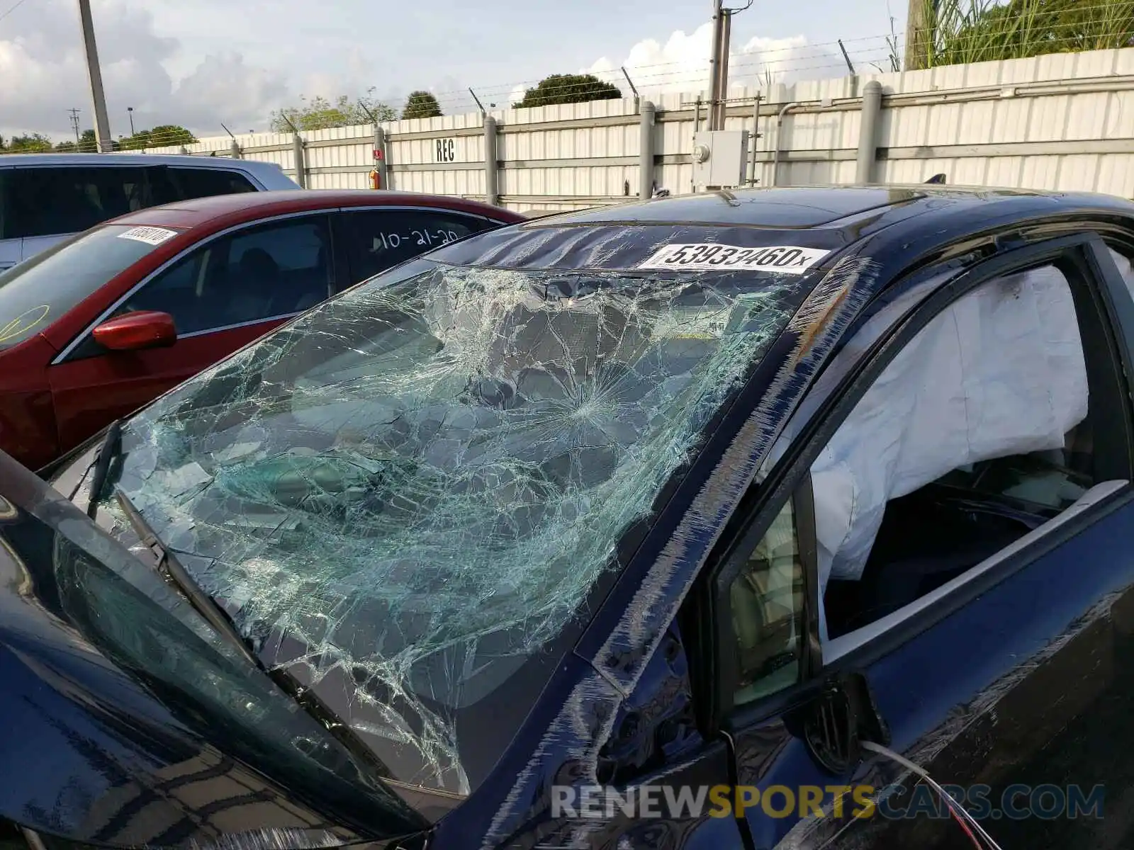 9 Photograph of a damaged car JTDP4RCE2LJ031019 TOYOTA COROLLA 2020