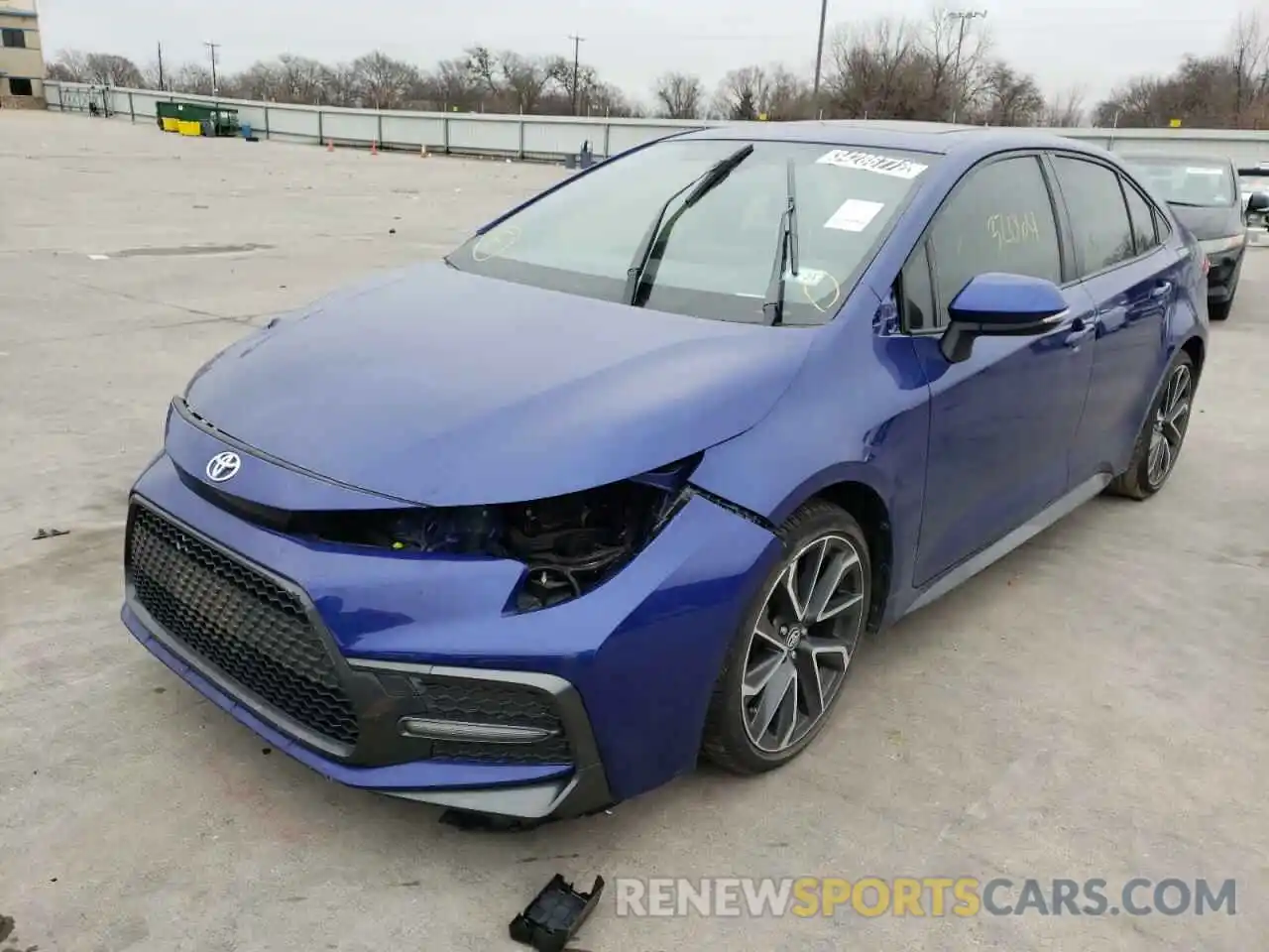 2 Photograph of a damaged car JTDP4RCE2LJ035233 TOYOTA COROLLA 2020