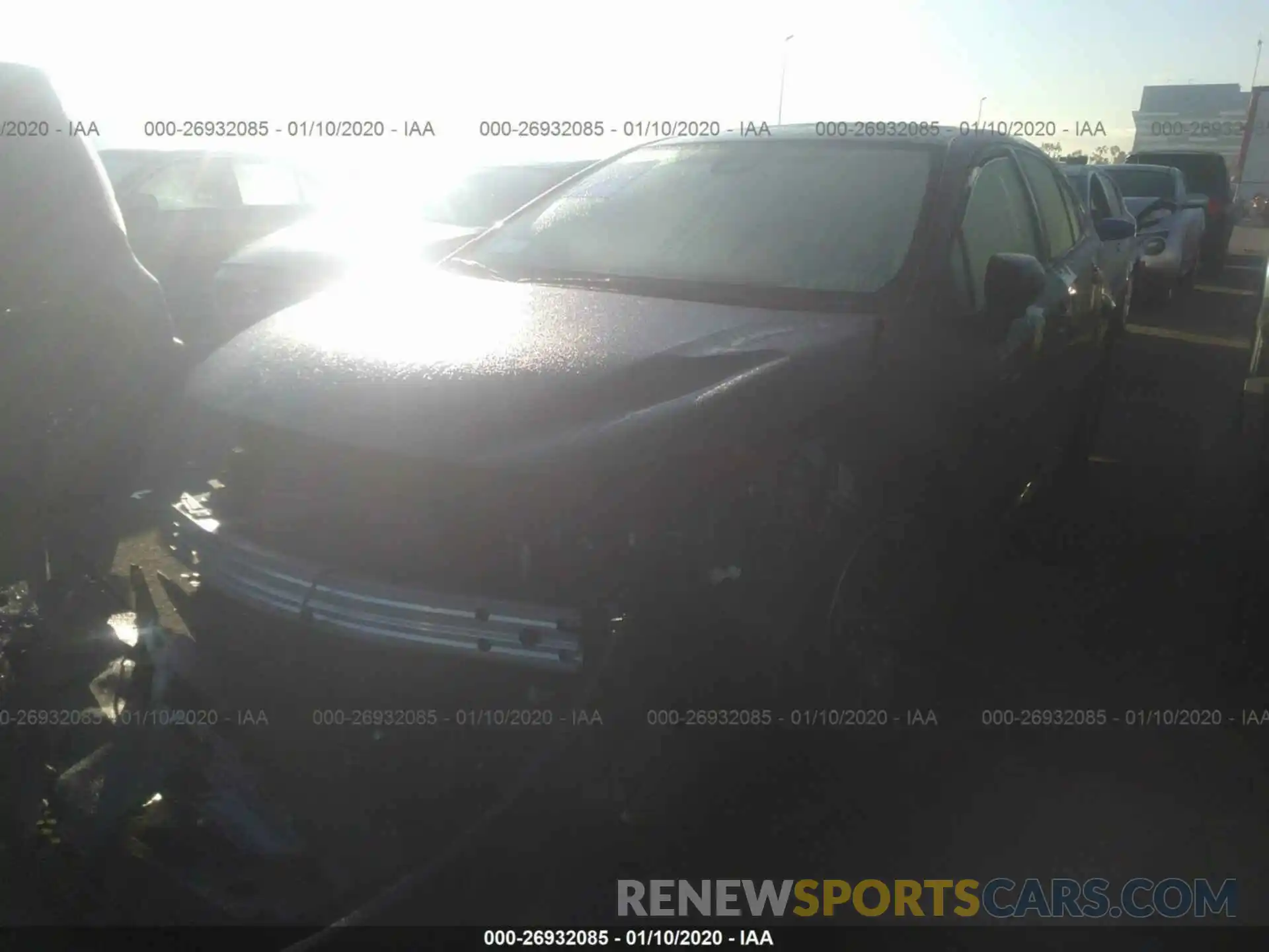 2 Photograph of a damaged car JTDP4RCE2LJ035457 TOYOTA COROLLA 2020