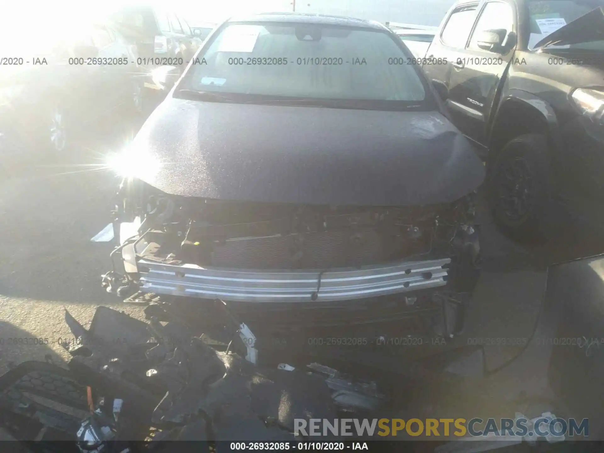 6 Photograph of a damaged car JTDP4RCE2LJ035457 TOYOTA COROLLA 2020