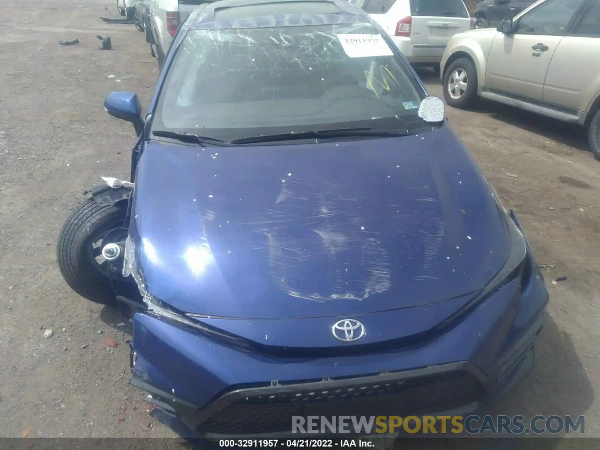 6 Photograph of a damaged car JTDP4RCE2LJ038231 TOYOTA COROLLA 2020