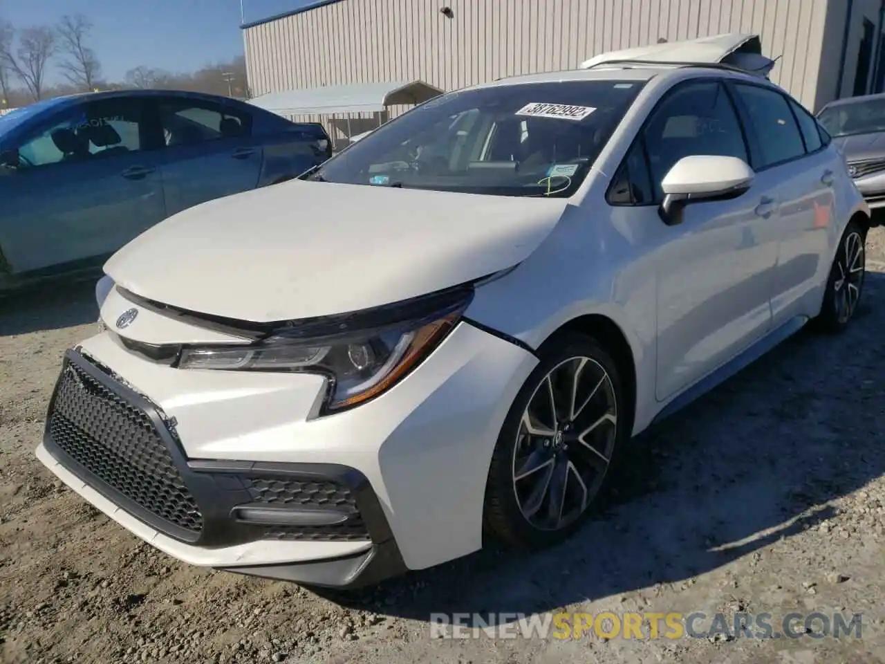 2 Photograph of a damaged car JTDP4RCE2LJ043509 TOYOTA COROLLA 2020