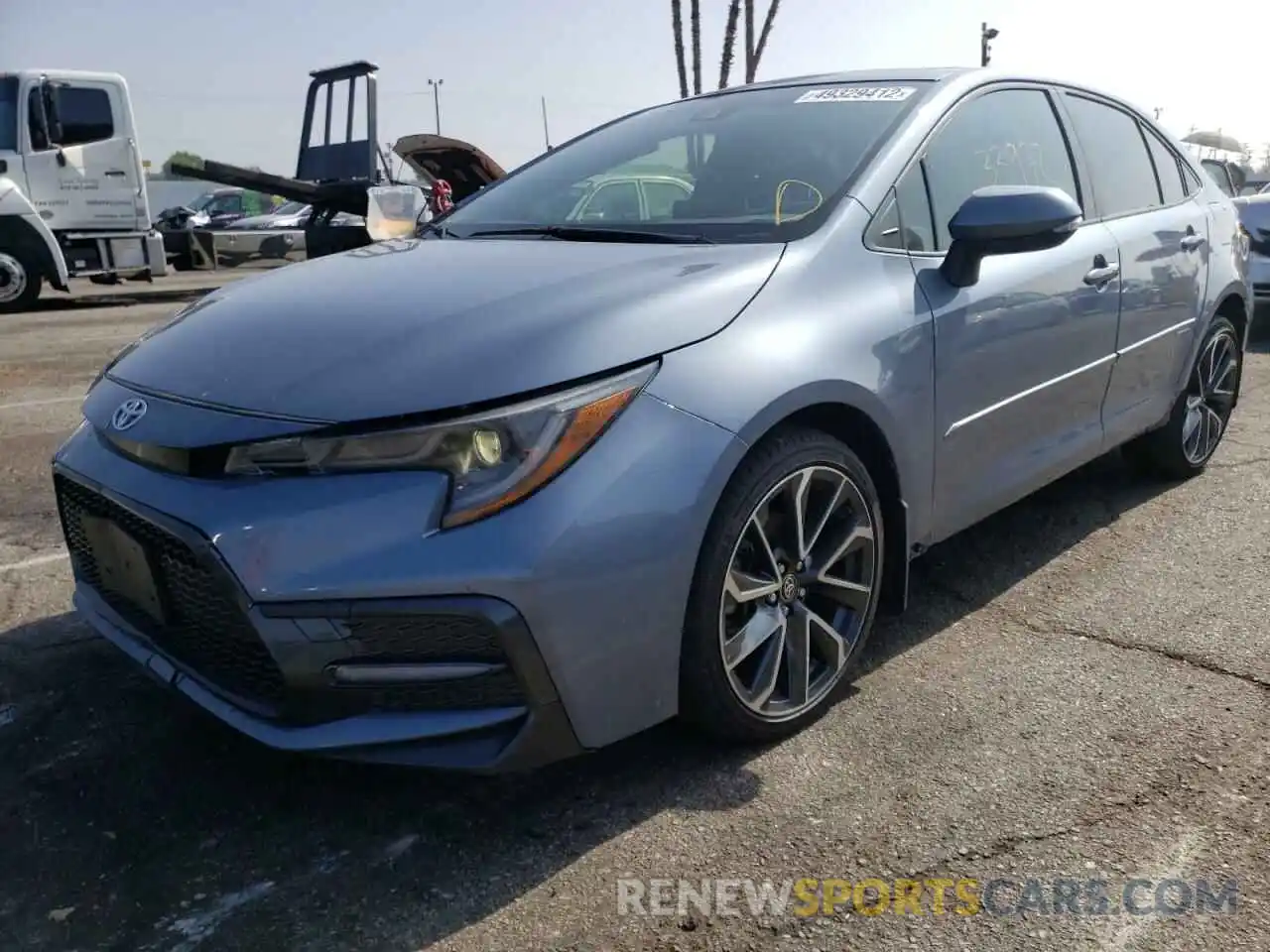 2 Photograph of a damaged car JTDP4RCE2LJ049049 TOYOTA COROLLA 2020