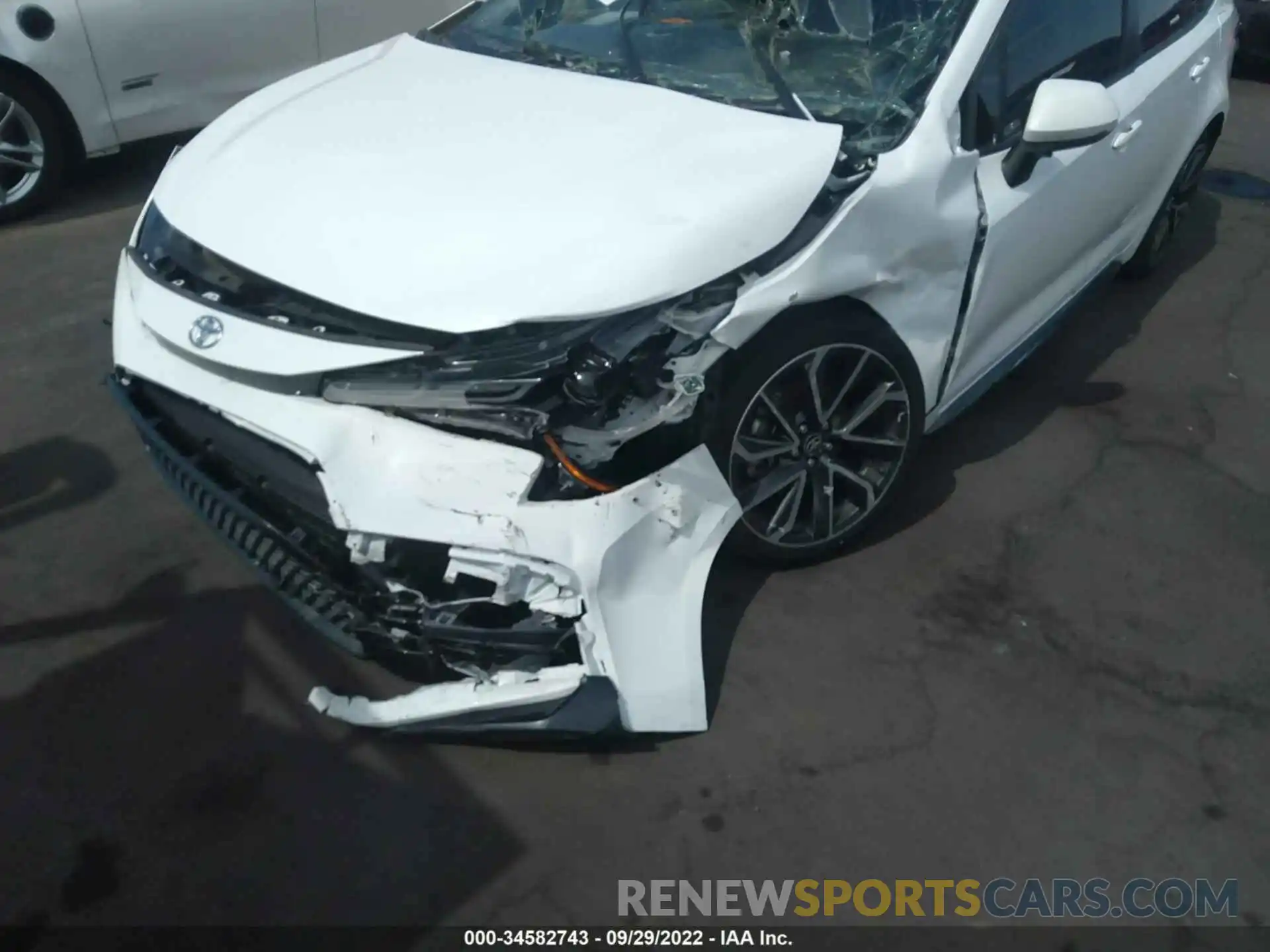 6 Photograph of a damaged car JTDP4RCE3LJ002905 TOYOTA COROLLA 2020