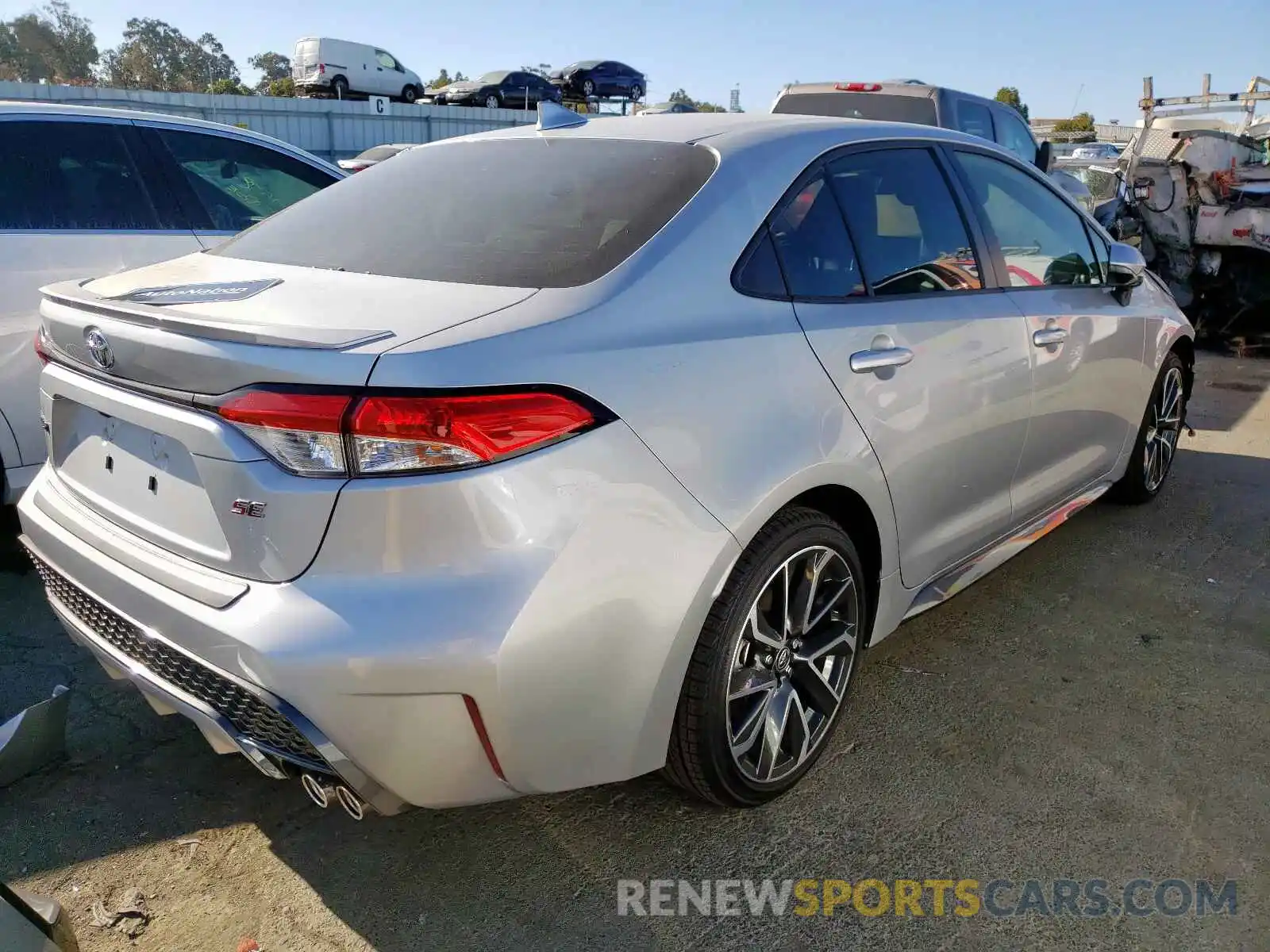 4 Photograph of a damaged car JTDP4RCE3LJ004900 TOYOTA COROLLA 2020