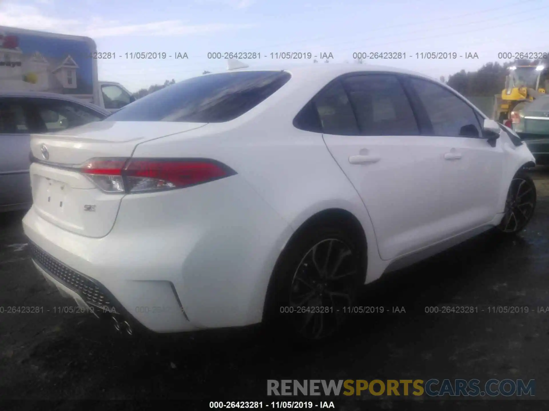 4 Photograph of a damaged car JTDP4RCE3LJ007277 TOYOTA COROLLA 2020