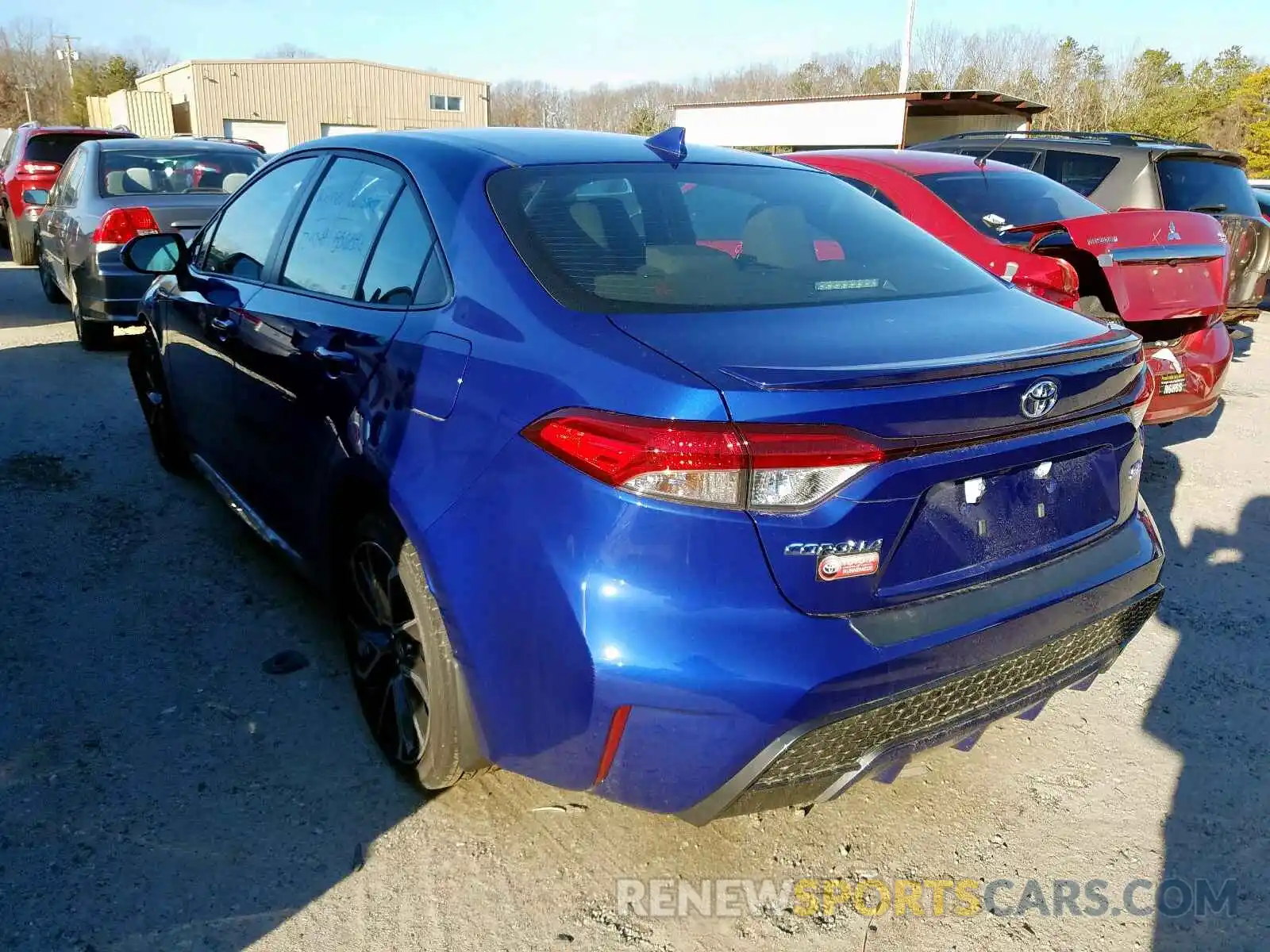 3 Photograph of a damaged car JTDP4RCE3LJ007280 TOYOTA COROLLA 2020