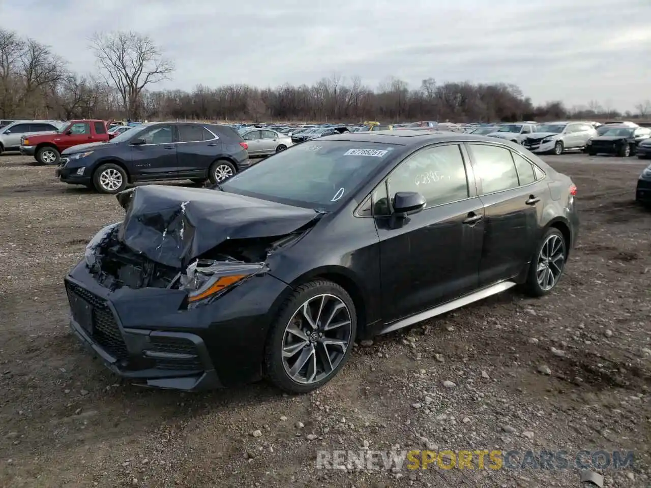 2 Photograph of a damaged car JTDP4RCE3LJ008056 TOYOTA COROLLA 2020