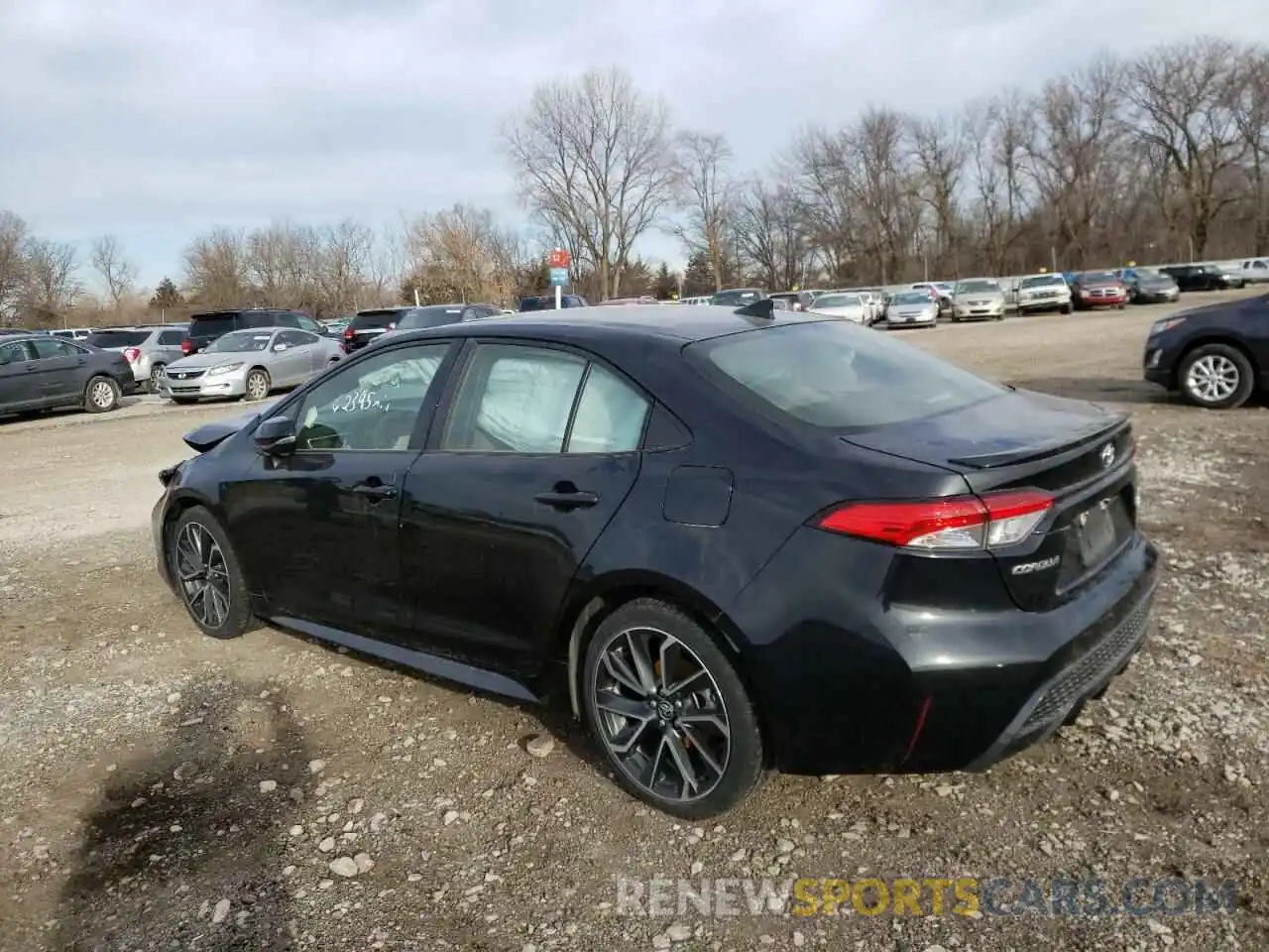 3 Photograph of a damaged car JTDP4RCE3LJ008056 TOYOTA COROLLA 2020