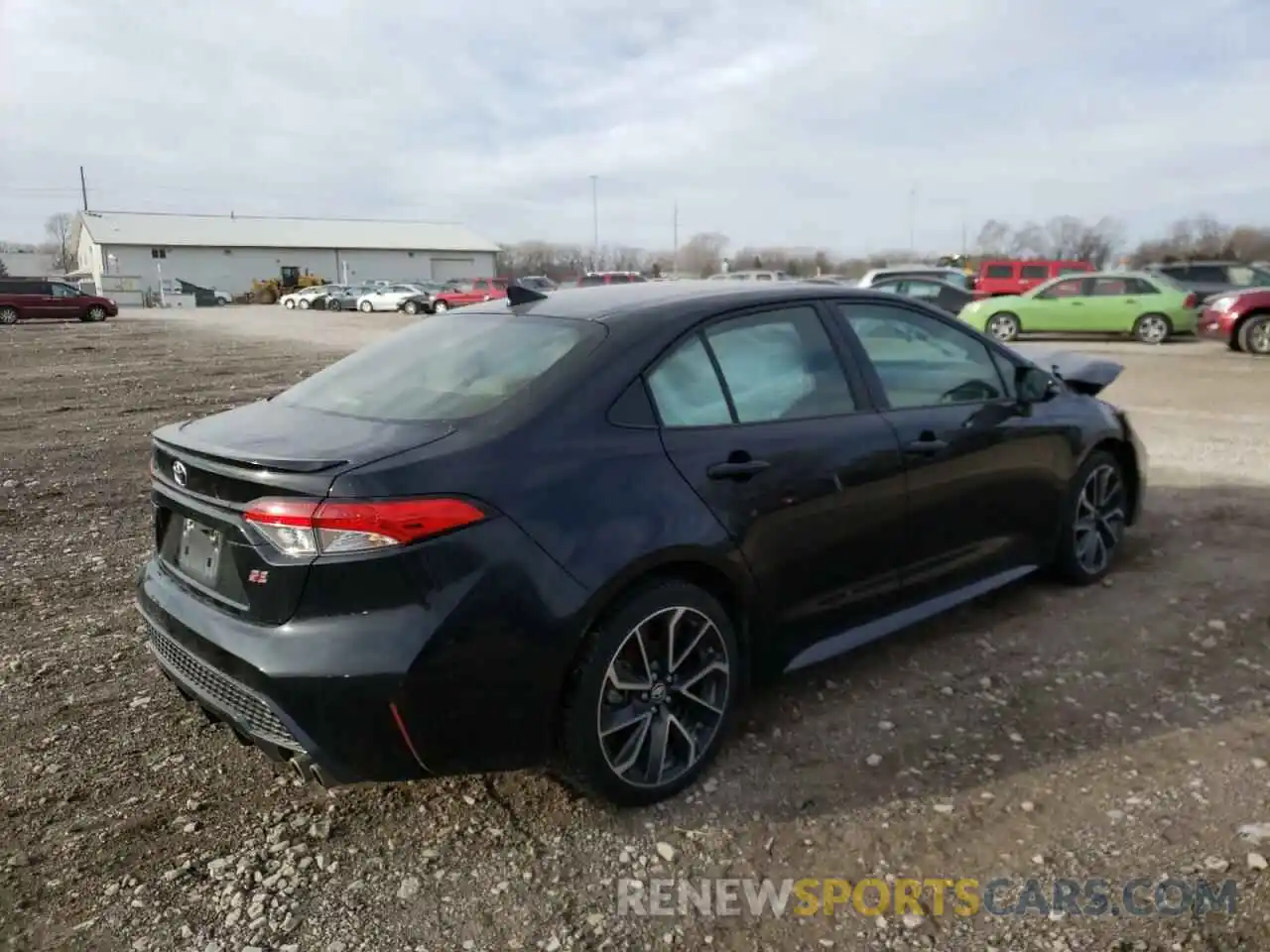 4 Photograph of a damaged car JTDP4RCE3LJ008056 TOYOTA COROLLA 2020