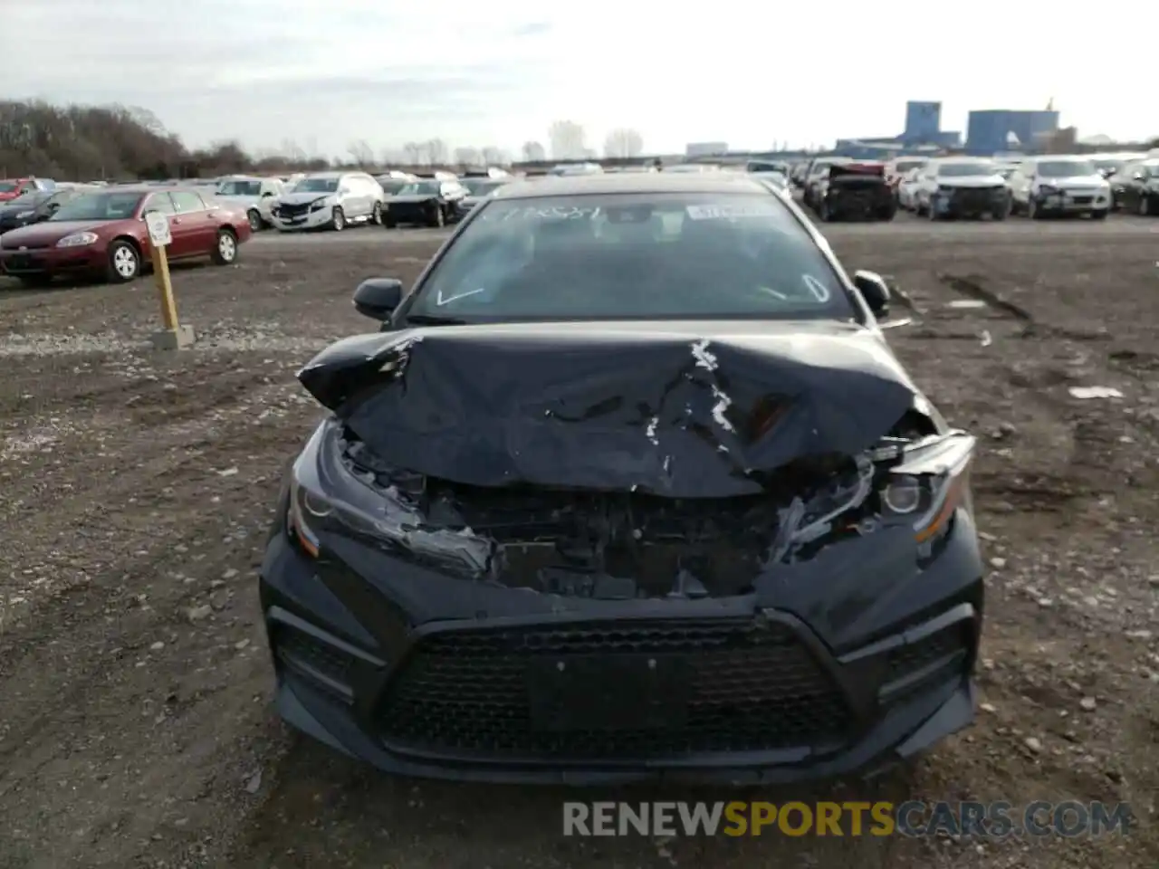 9 Photograph of a damaged car JTDP4RCE3LJ008056 TOYOTA COROLLA 2020