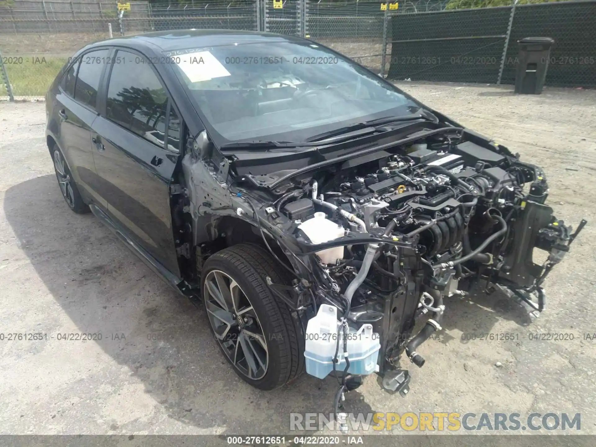 6 Photograph of a damaged car JTDP4RCE3LJ008834 TOYOTA COROLLA 2020