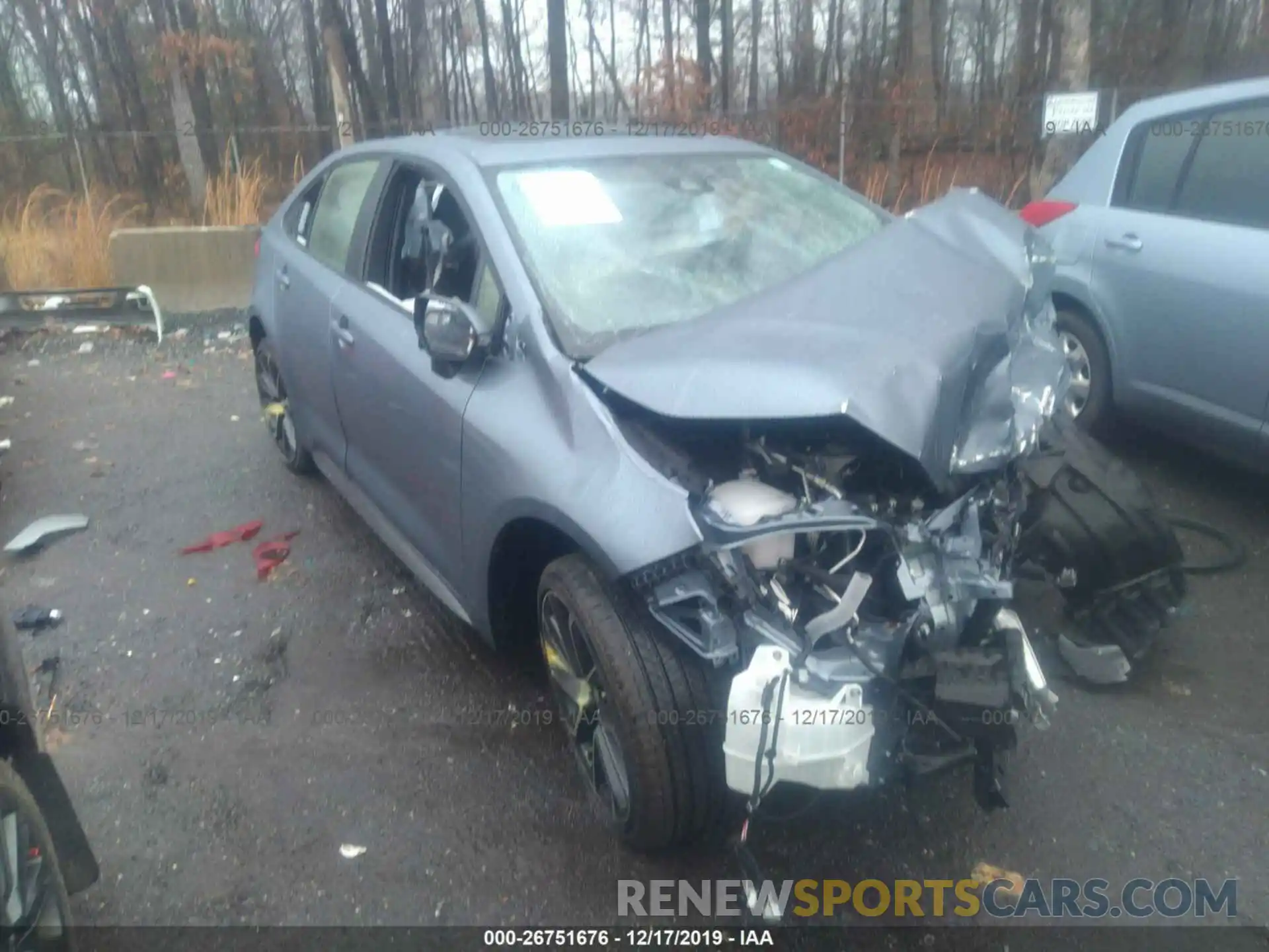 1 Photograph of a damaged car JTDP4RCE3LJ013600 TOYOTA COROLLA 2020