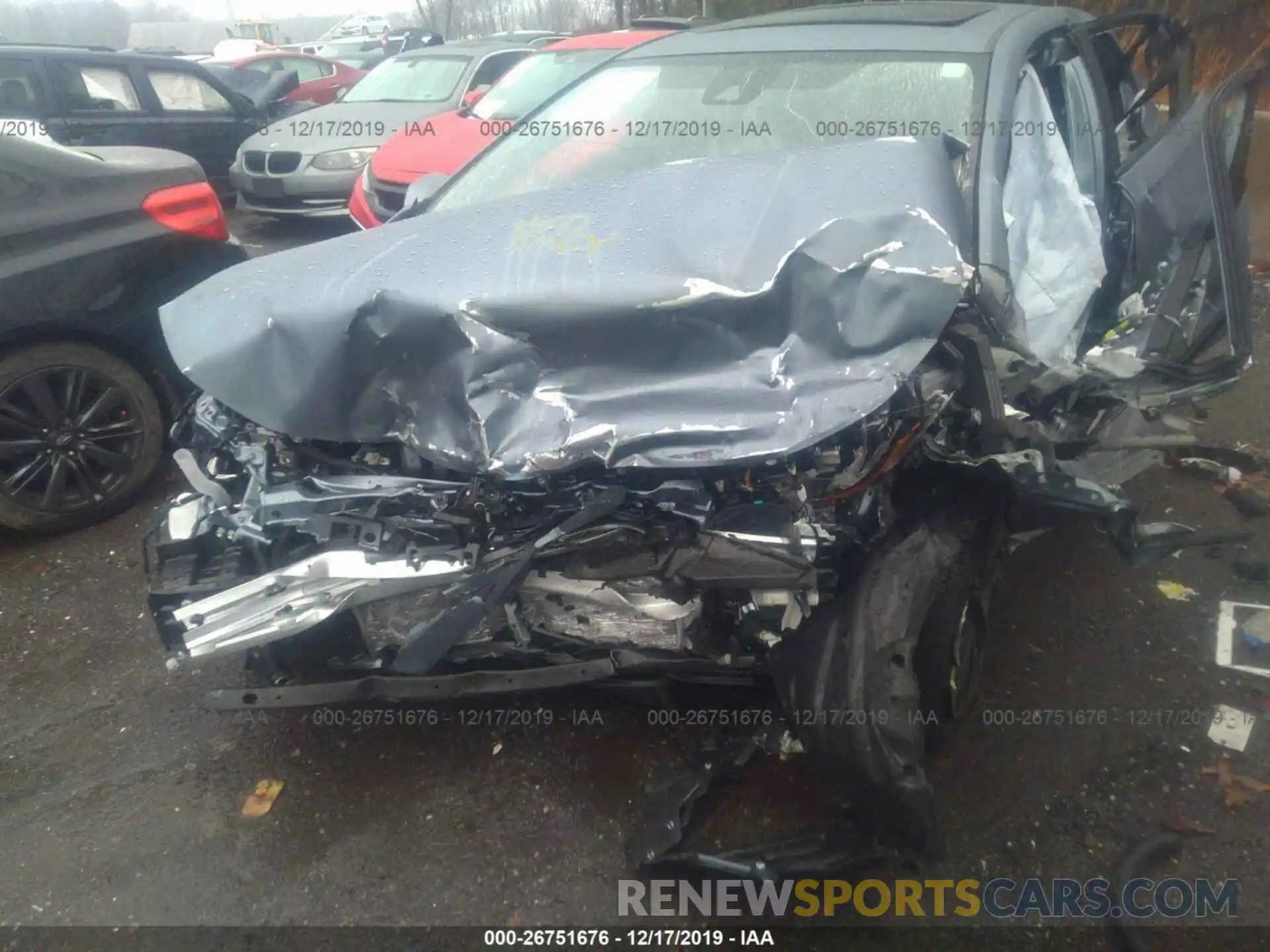 2 Photograph of a damaged car JTDP4RCE3LJ013600 TOYOTA COROLLA 2020