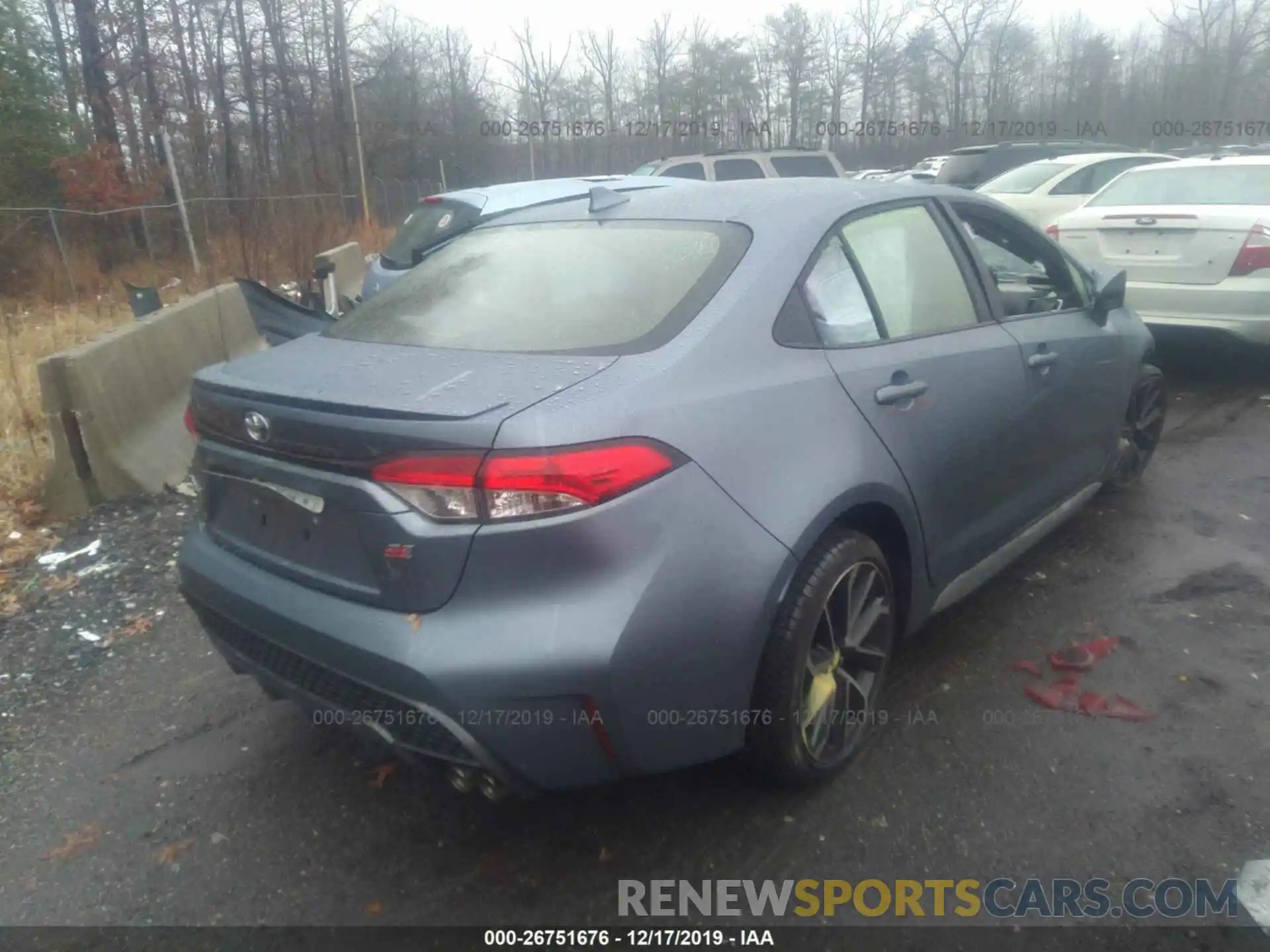 4 Photograph of a damaged car JTDP4RCE3LJ013600 TOYOTA COROLLA 2020