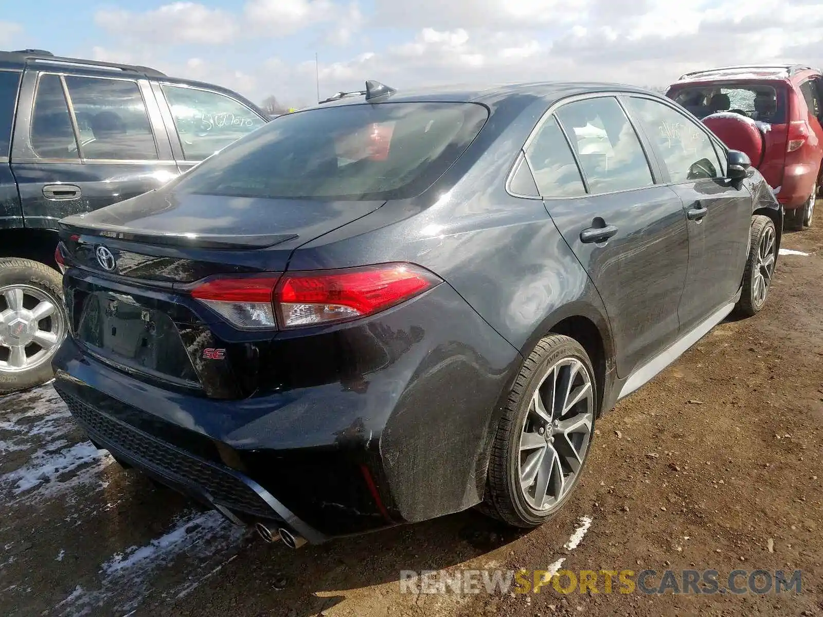 4 Photograph of a damaged car JTDP4RCE3LJ014214 TOYOTA COROLLA 2020