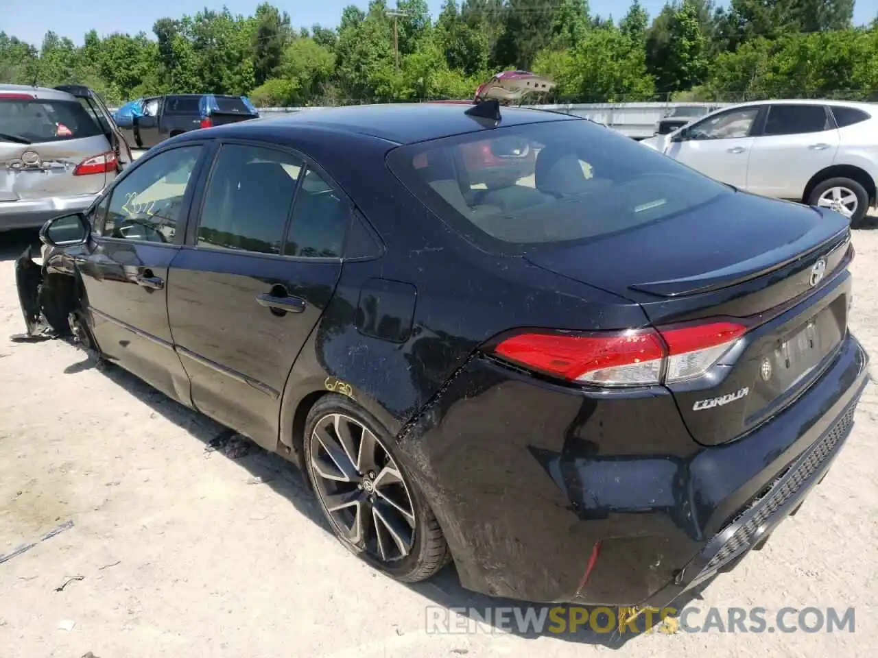 3 Photograph of a damaged car JTDP4RCE3LJ017680 TOYOTA COROLLA 2020