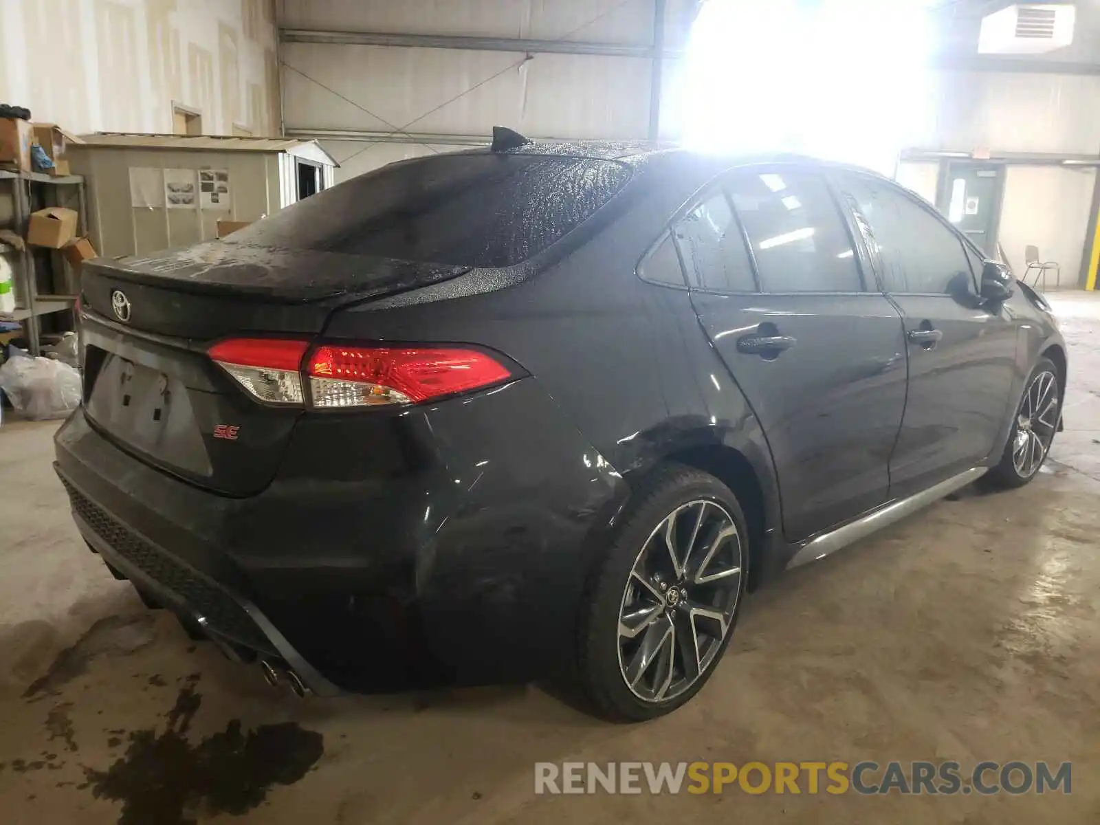 4 Photograph of a damaged car JTDP4RCE3LJ017940 TOYOTA COROLLA 2020