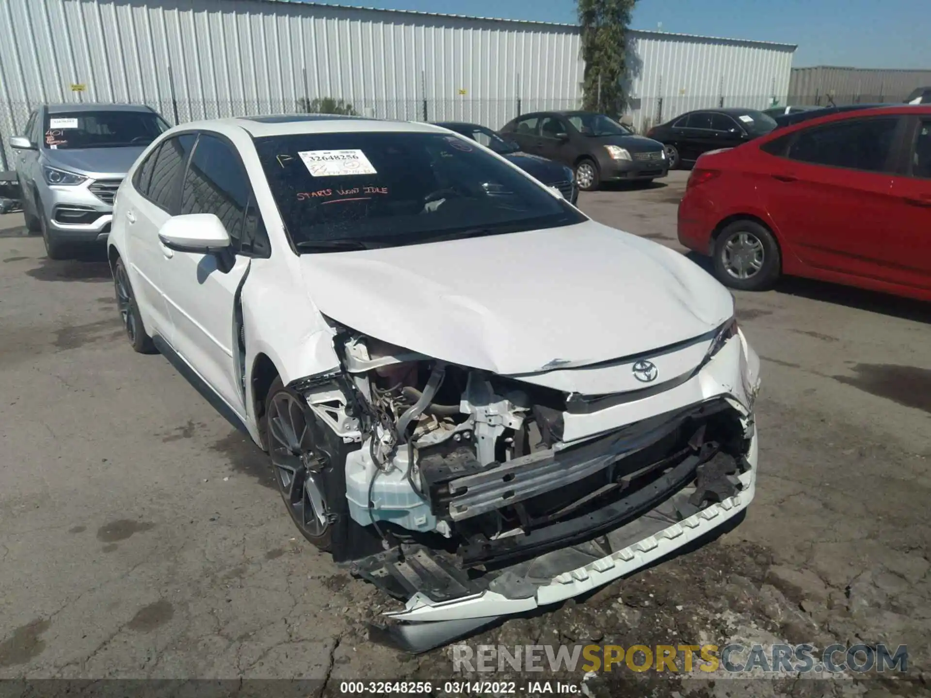 6 Photograph of a damaged car JTDP4RCE3LJ019753 TOYOTA COROLLA 2020