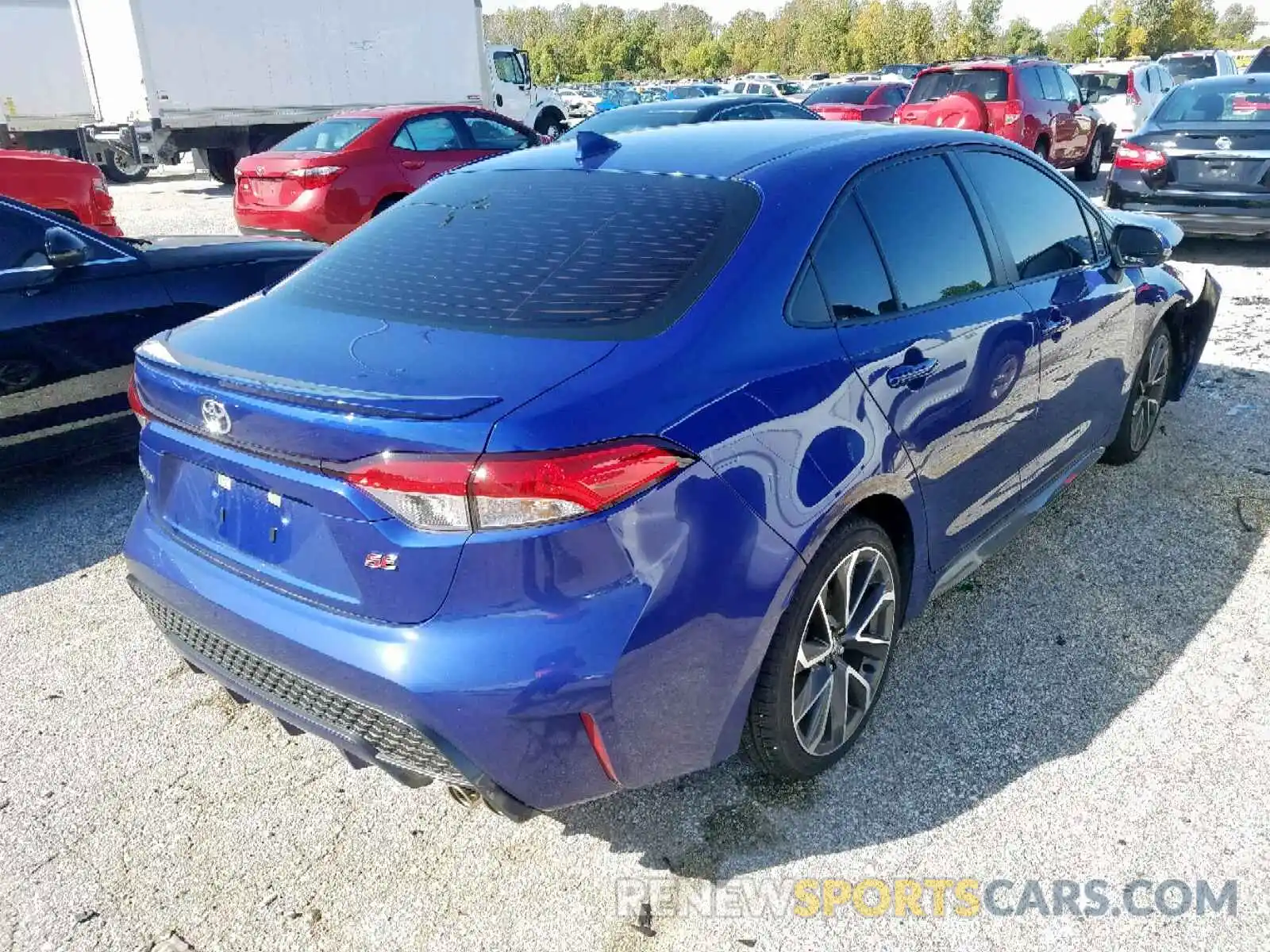 4 Photograph of a damaged car JTDP4RCE3LJ020935 TOYOTA COROLLA 2020