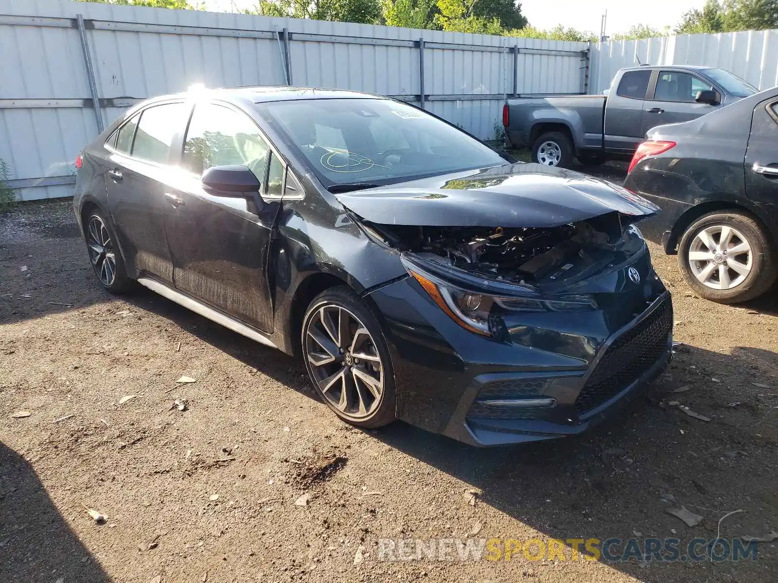 1 Photograph of a damaged car JTDP4RCE3LJ025441 TOYOTA COROLLA 2020