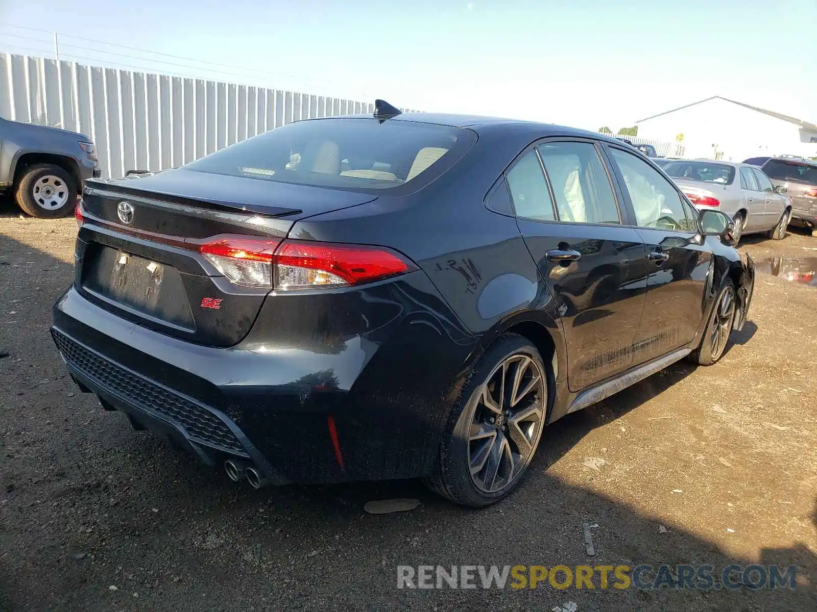 4 Photograph of a damaged car JTDP4RCE3LJ025441 TOYOTA COROLLA 2020