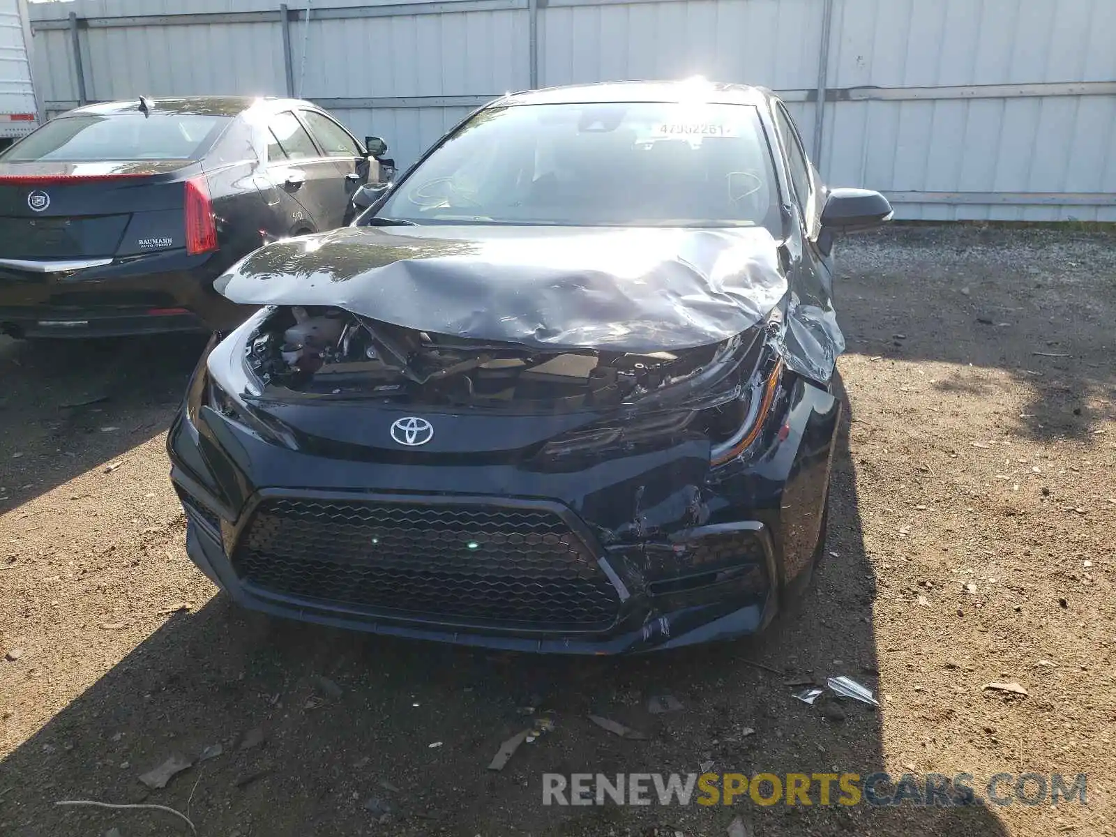 9 Photograph of a damaged car JTDP4RCE3LJ025441 TOYOTA COROLLA 2020