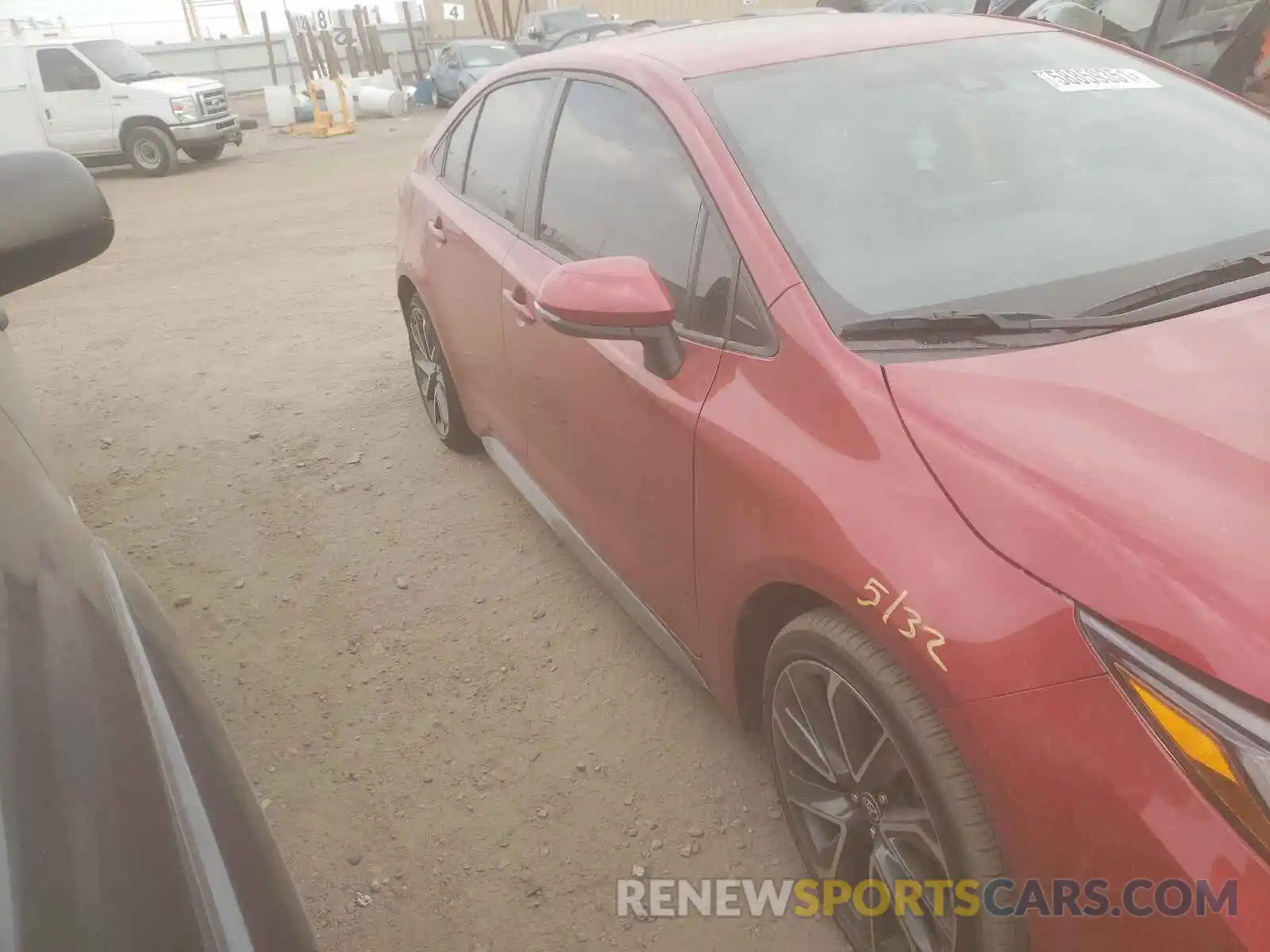 1 Photograph of a damaged car JTDP4RCE3LJ028887 TOYOTA COROLLA 2020