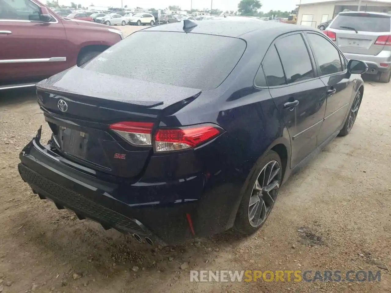 4 Photograph of a damaged car JTDP4RCE3LJ029117 TOYOTA COROLLA 2020