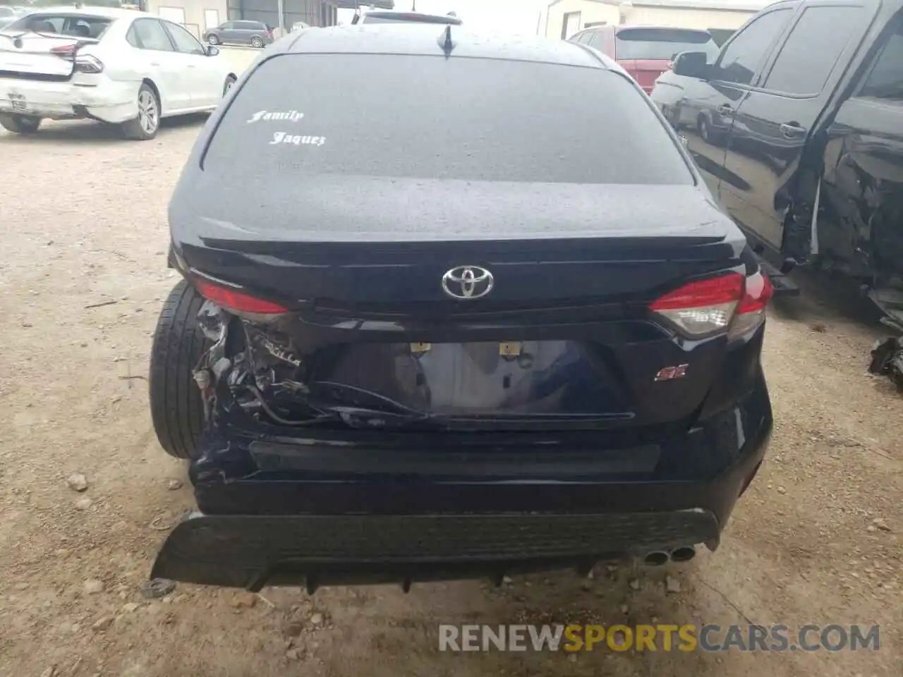 9 Photograph of a damaged car JTDP4RCE3LJ029117 TOYOTA COROLLA 2020