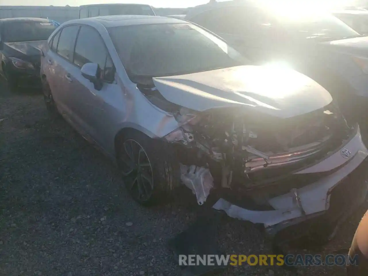 1 Photograph of a damaged car JTDP4RCE3LJ031580 TOYOTA COROLLA 2020