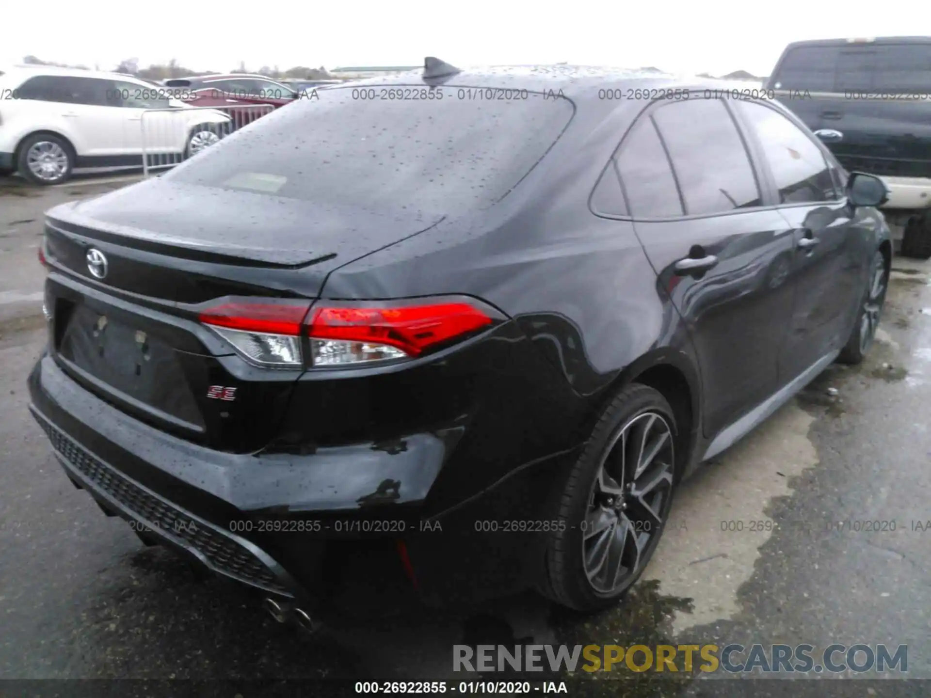 4 Photograph of a damaged car JTDP4RCE3LJ032941 TOYOTA COROLLA 2020