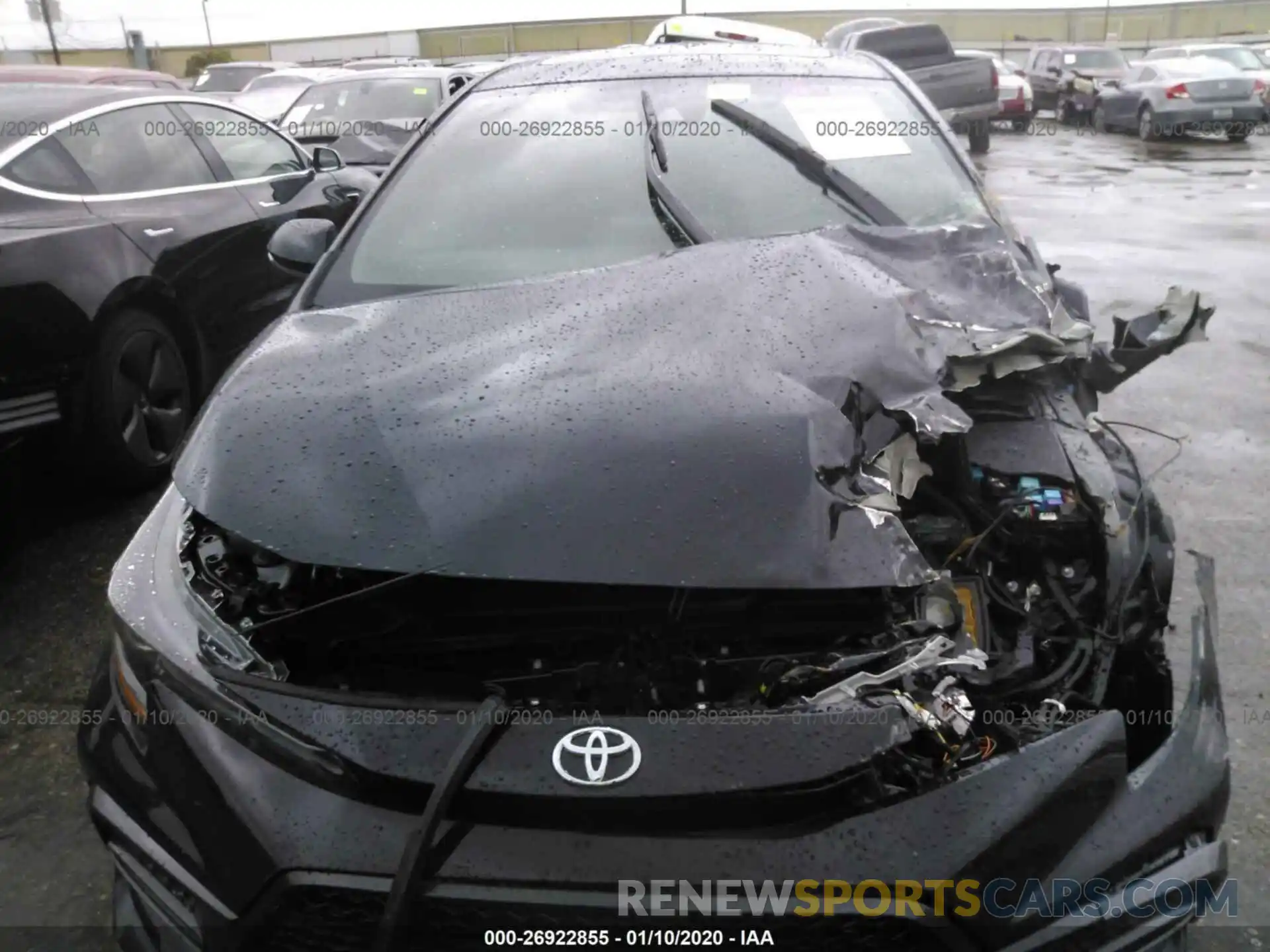 6 Photograph of a damaged car JTDP4RCE3LJ032941 TOYOTA COROLLA 2020