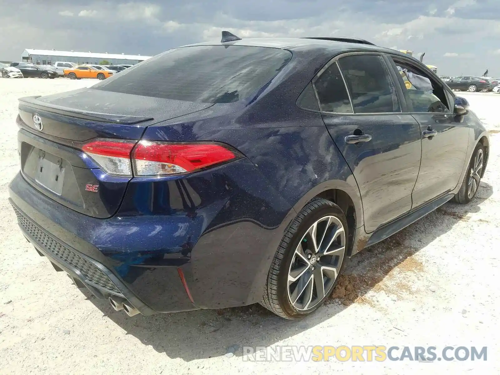 4 Photograph of a damaged car JTDP4RCE3LJ033491 TOYOTA COROLLA 2020