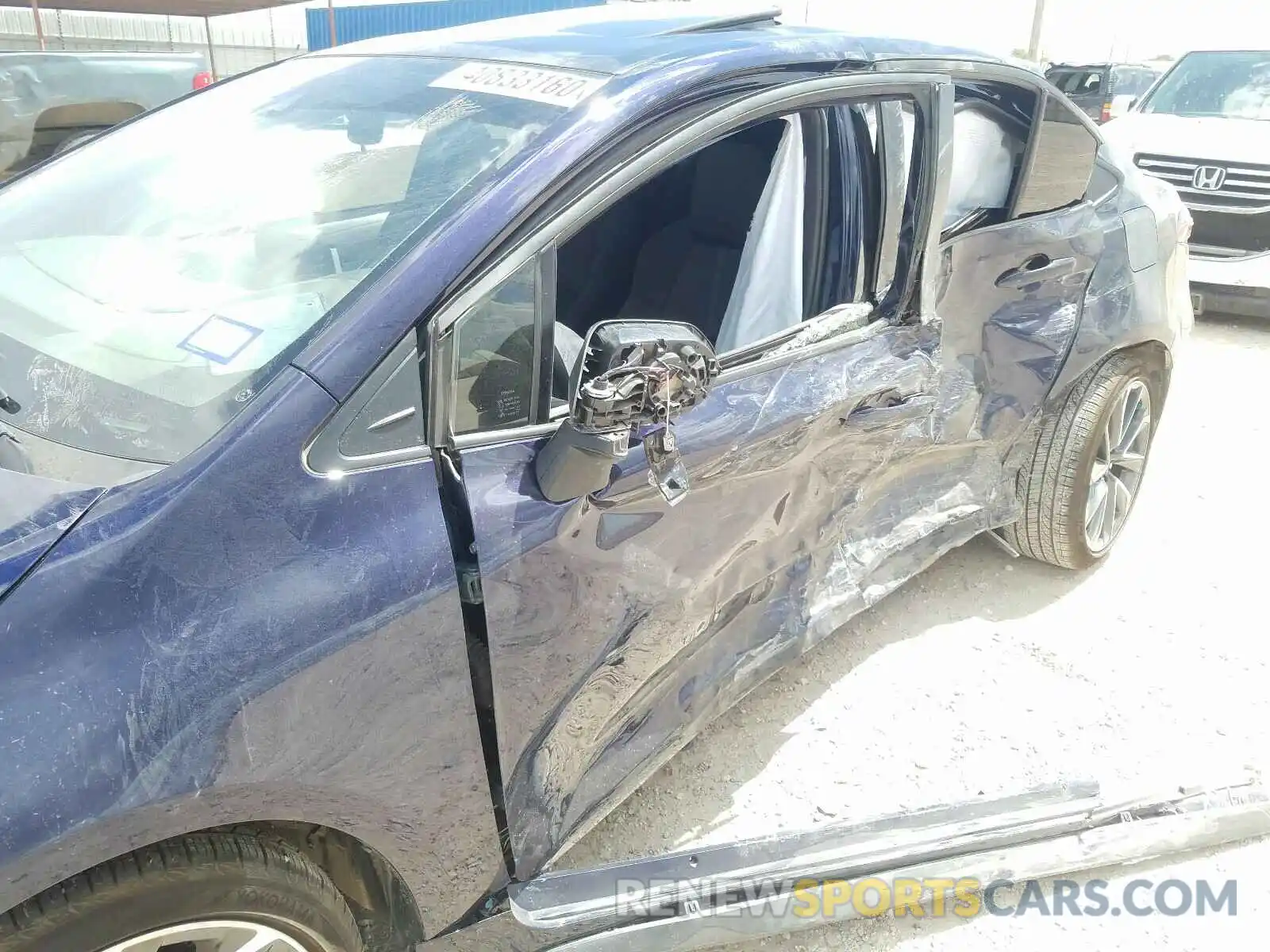 9 Photograph of a damaged car JTDP4RCE3LJ033491 TOYOTA COROLLA 2020