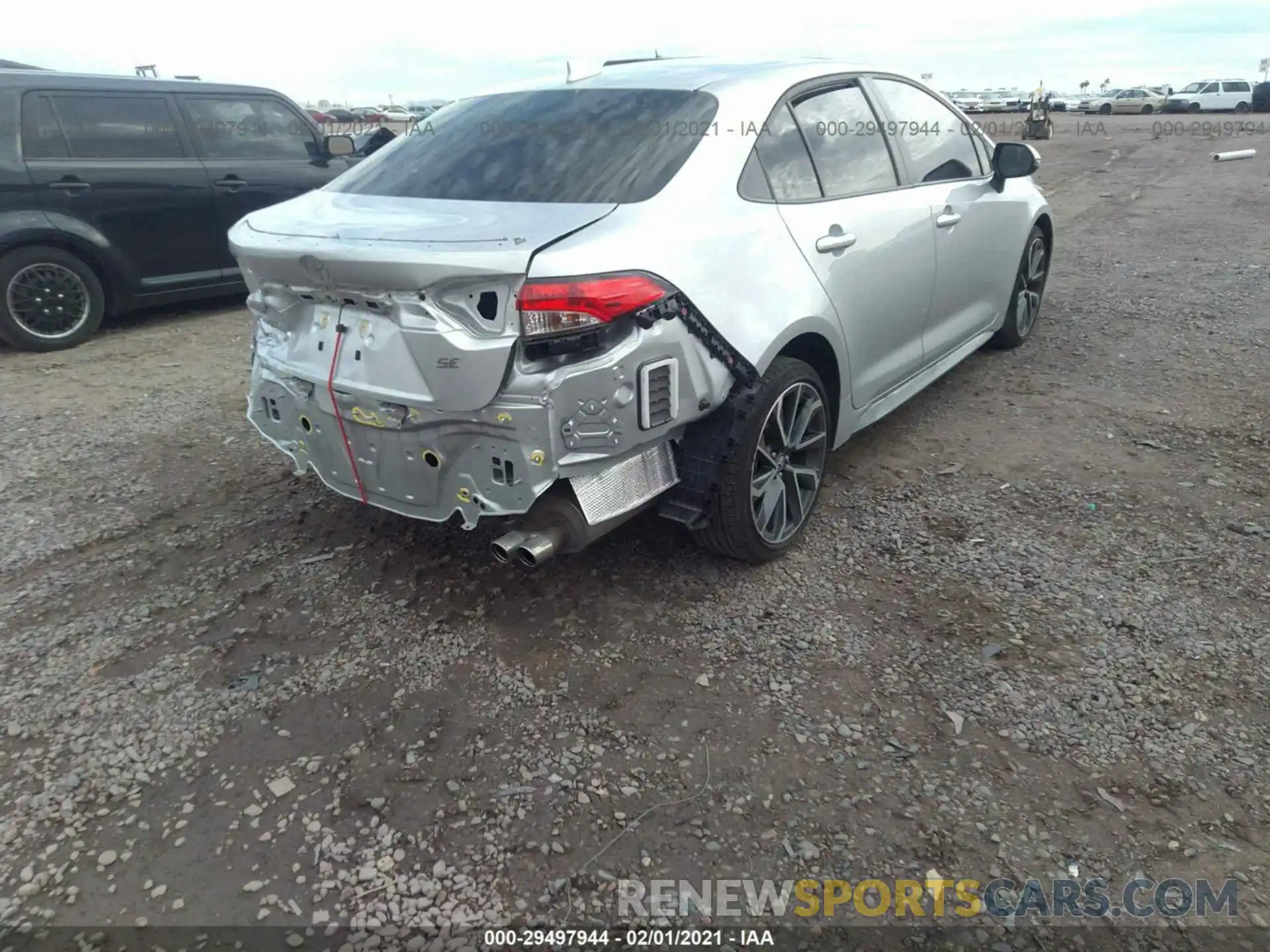 6 Photograph of a damaged car JTDP4RCE3LJ034401 TOYOTA COROLLA 2020