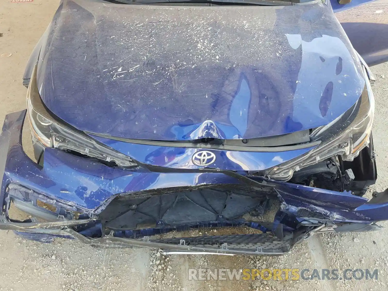7 Photograph of a damaged car JTDP4RCE3LJ034933 TOYOTA COROLLA 2020