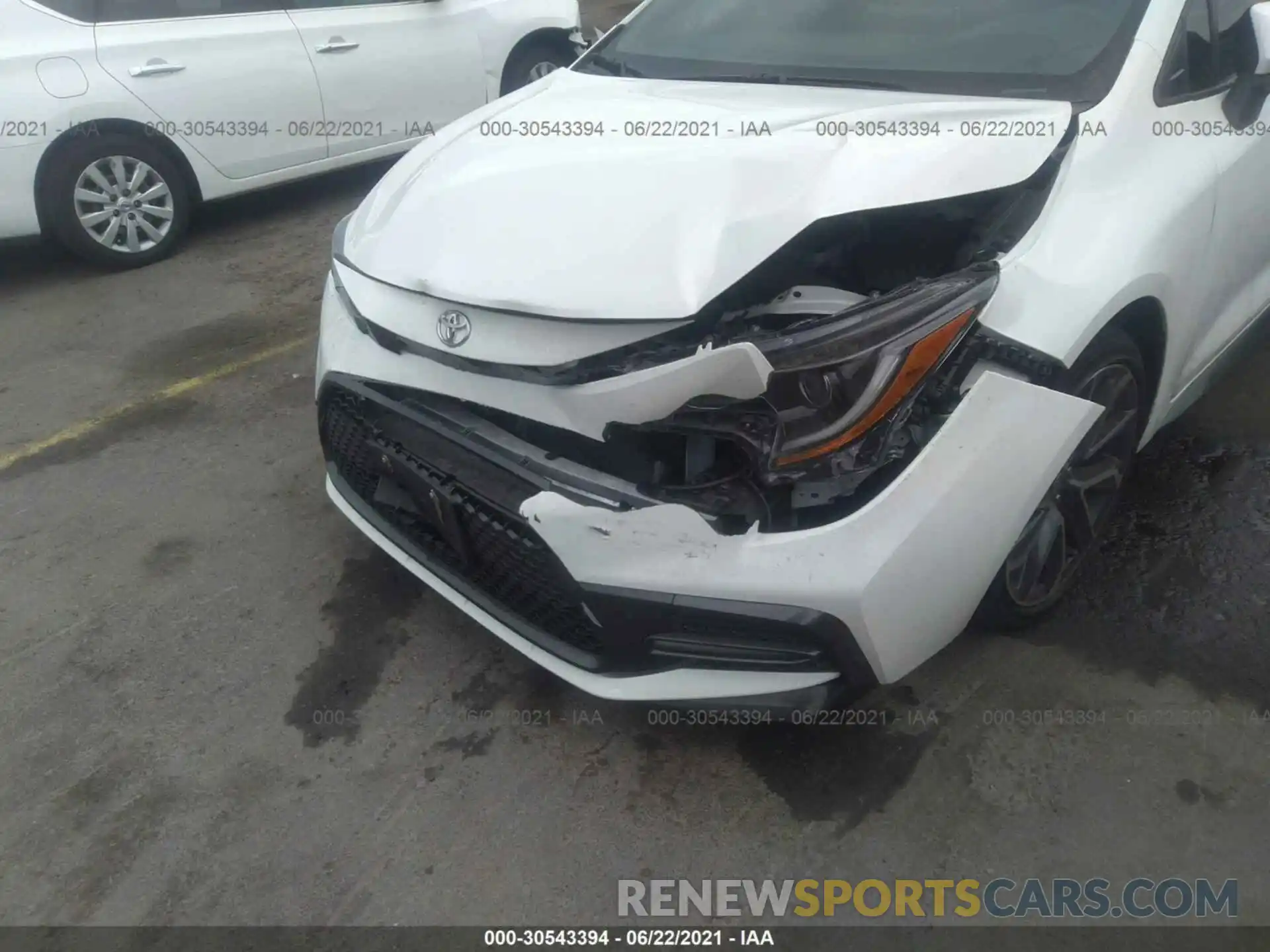 6 Photograph of a damaged car JTDP4RCE3LJ035032 TOYOTA COROLLA 2020