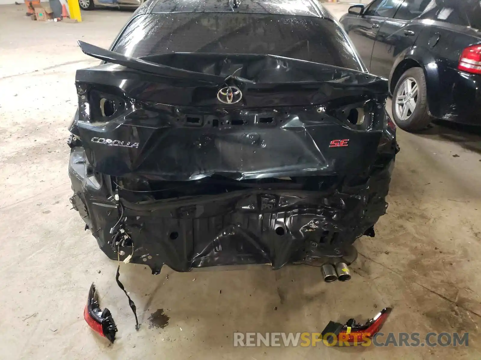 9 Photograph of a damaged car JTDP4RCE3LJ039369 TOYOTA COROLLA 2020