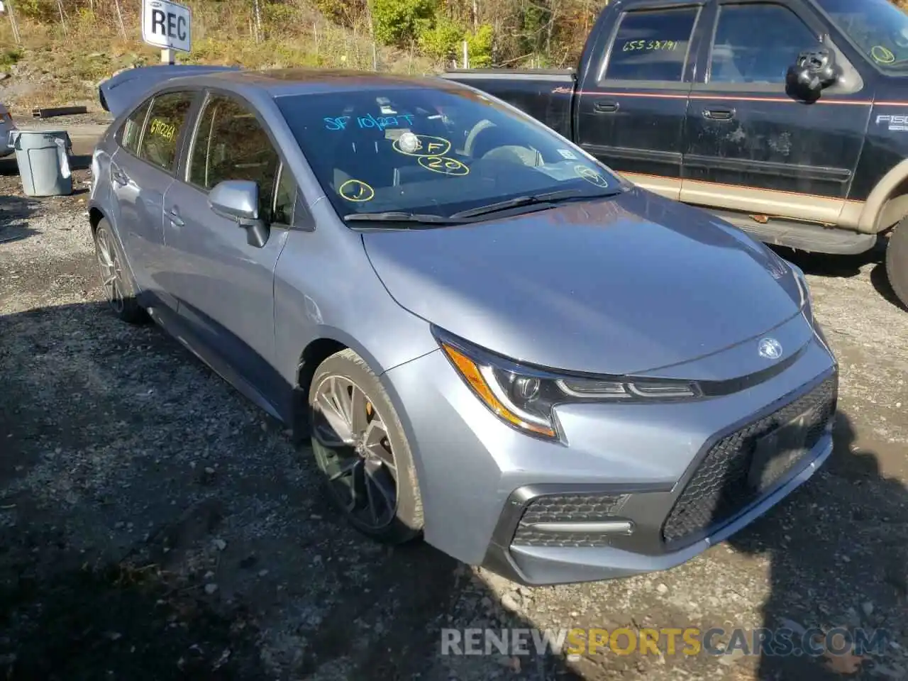 1 Photograph of a damaged car JTDP4RCE3LJ043969 TOYOTA COROLLA 2020